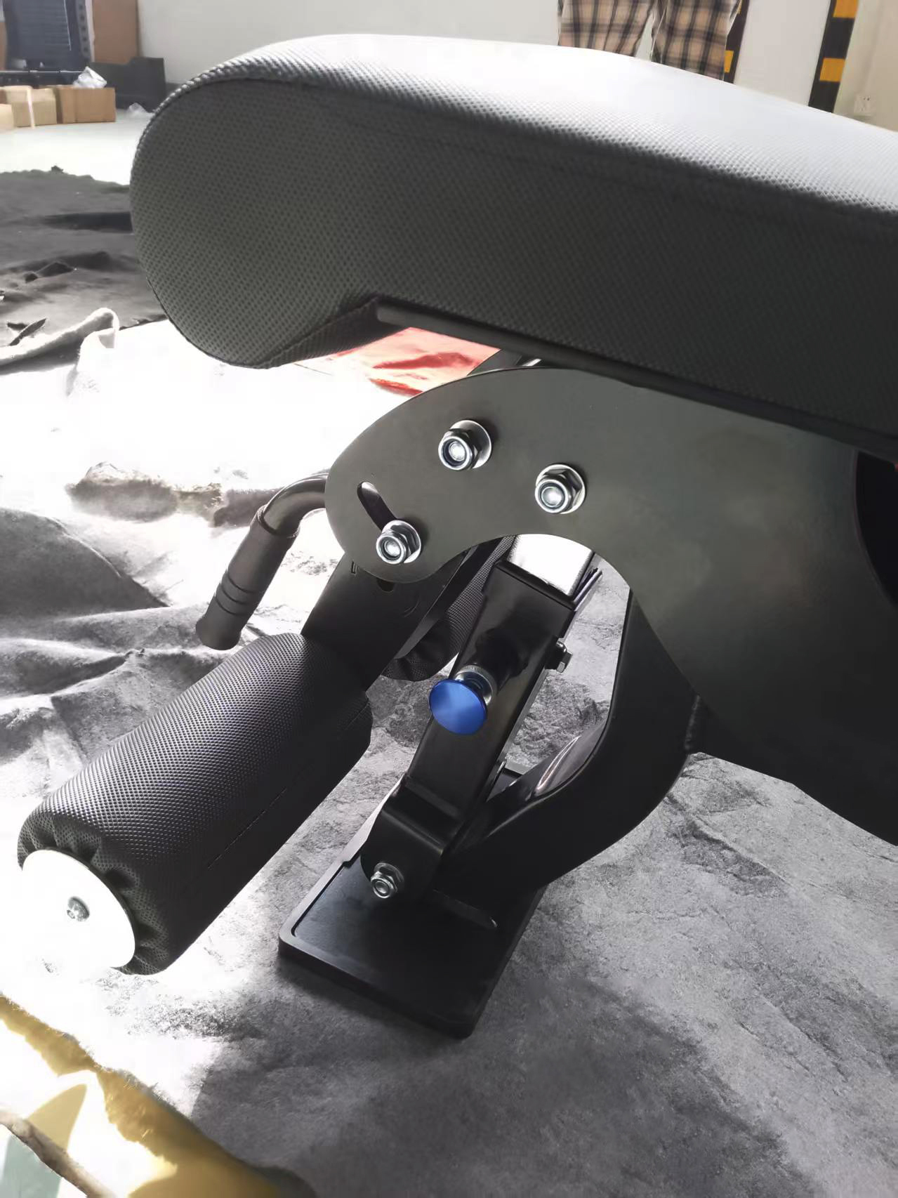 M9533B Commercial Bench Stool Negative Angle Fitness Chair with Dumbbell Home Gym Supine Board Adjustable Gym Bench