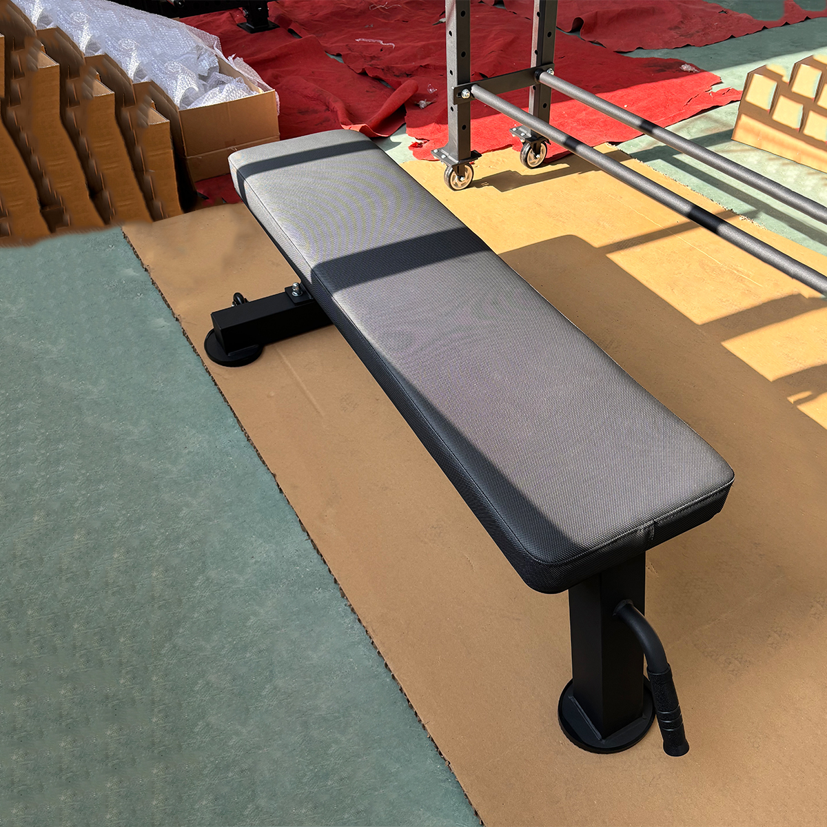 F1201A1 NANTONG Gym Equipment Fitness Flat Weight Bench Flat Bench Weight Lifting Bench