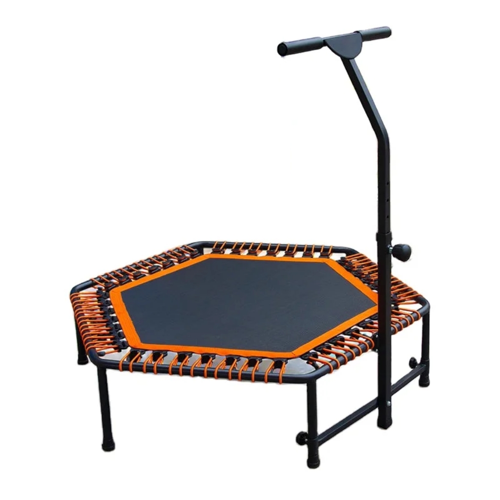 WTF002 New Mini Workout Trampoline for Adults Indoor Small Rebounder Exercise Fitness Trampoline