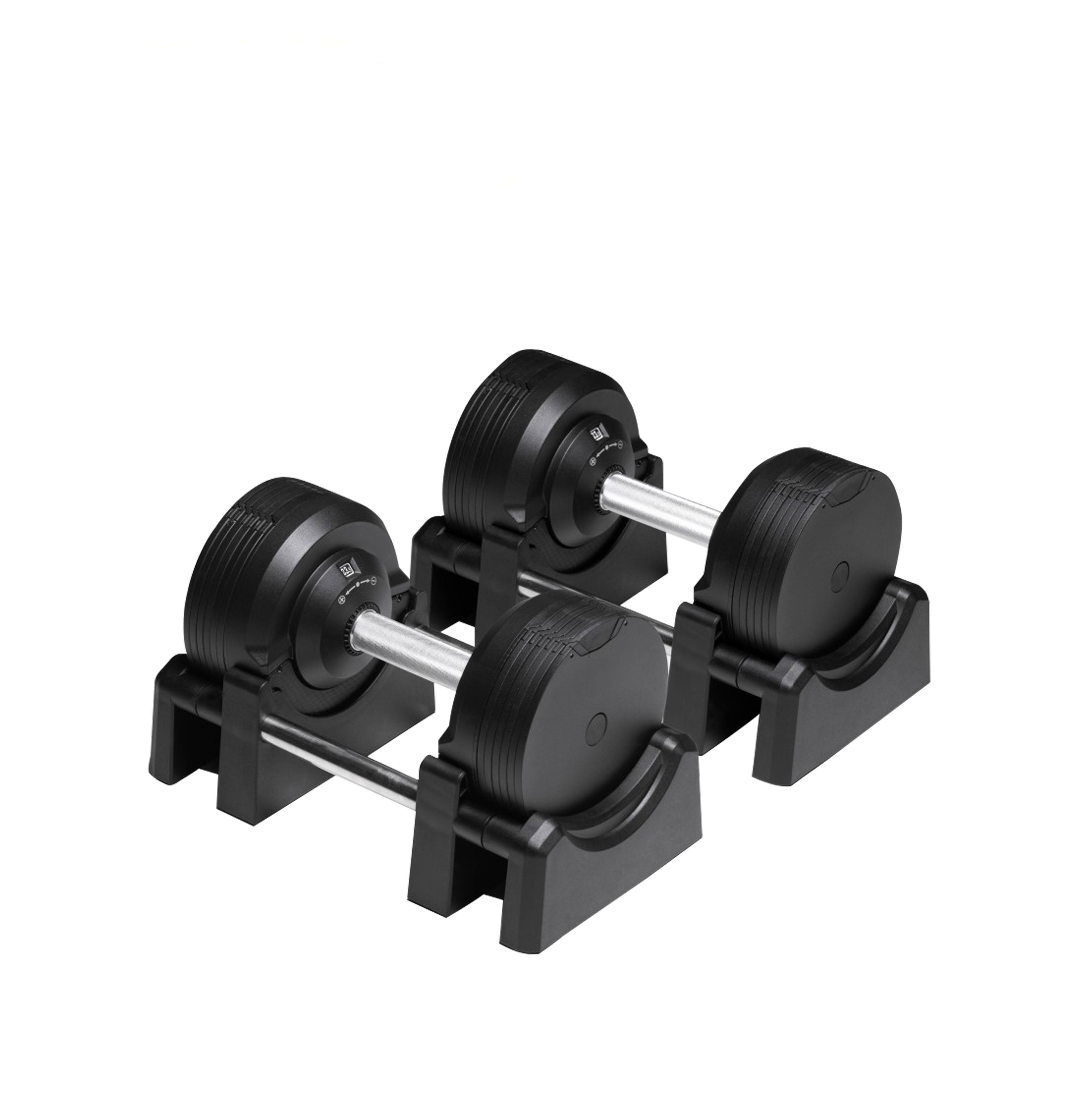 BEAD006 Matt Adjustable Dumbbells 4-23.5kg (pair)