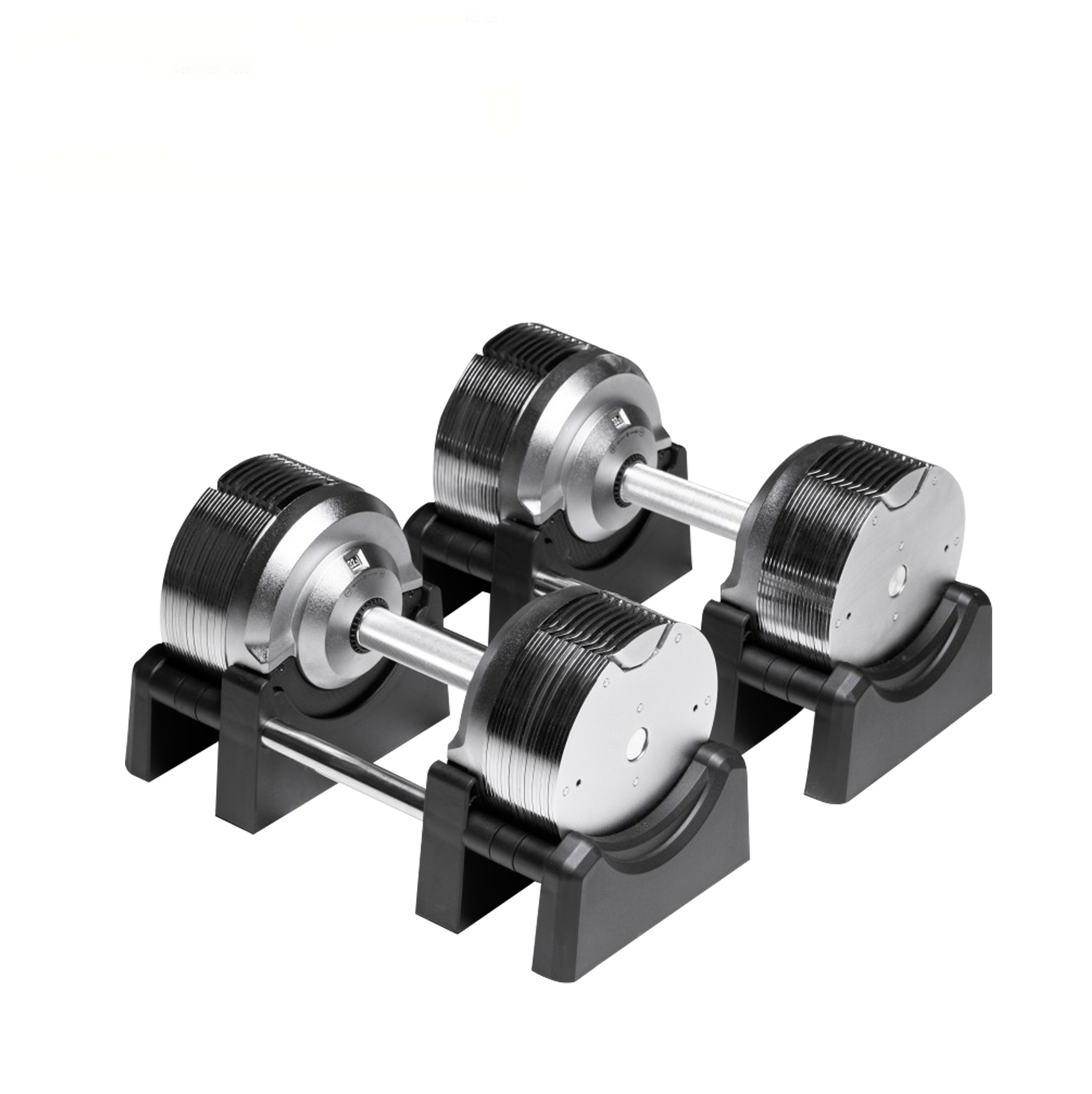 BEAD011 Chromed Adjustable Dumbbells 4-41.5kg (pair)