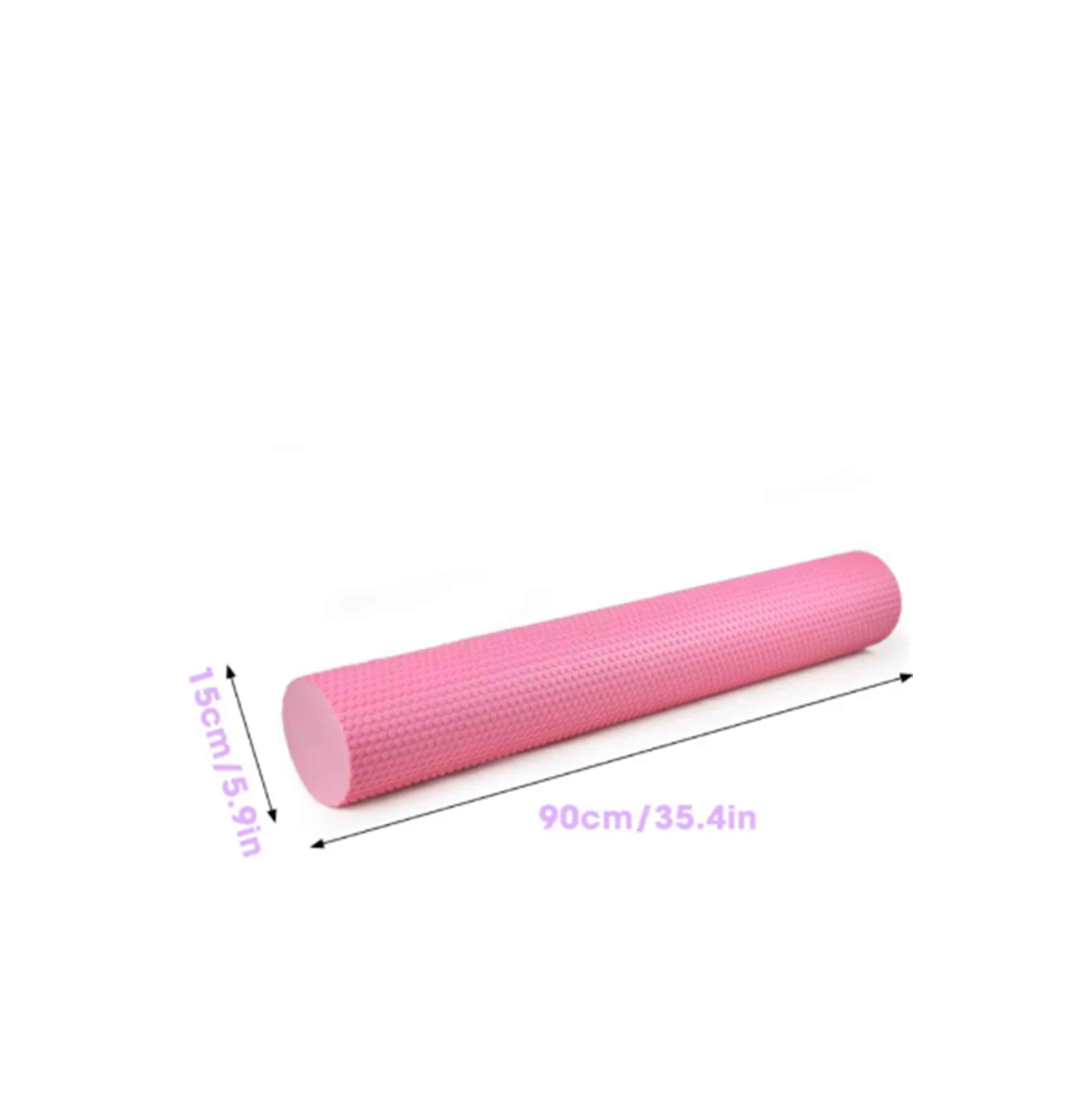 BR368 Foam Roller EVA Floating Point Accupoint Massage Fitness Muscle Tissue Yoga Pilates Rollers 36\18inches