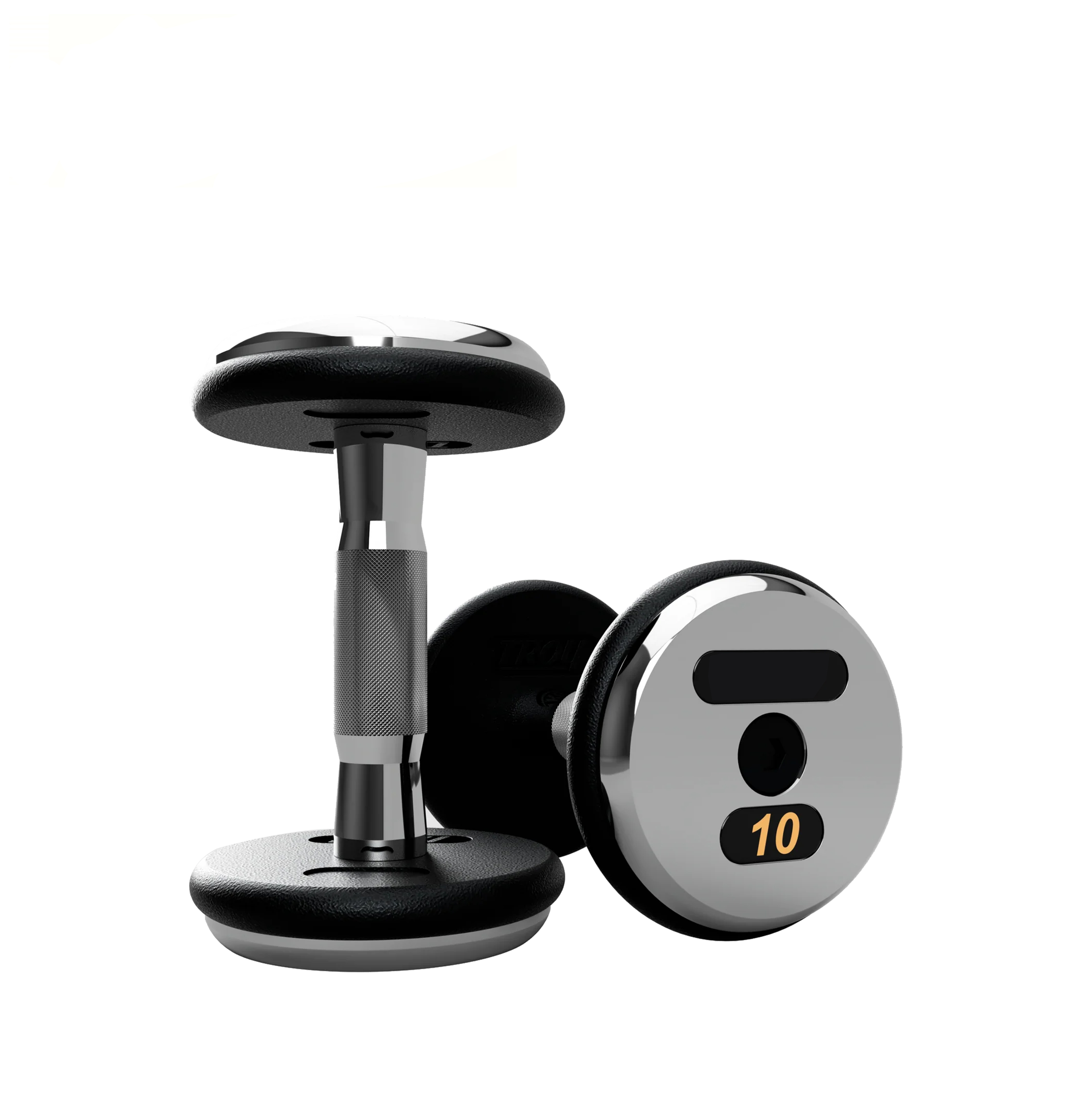 BPFDC-005 Pro Style Dumbbells - Black Textured