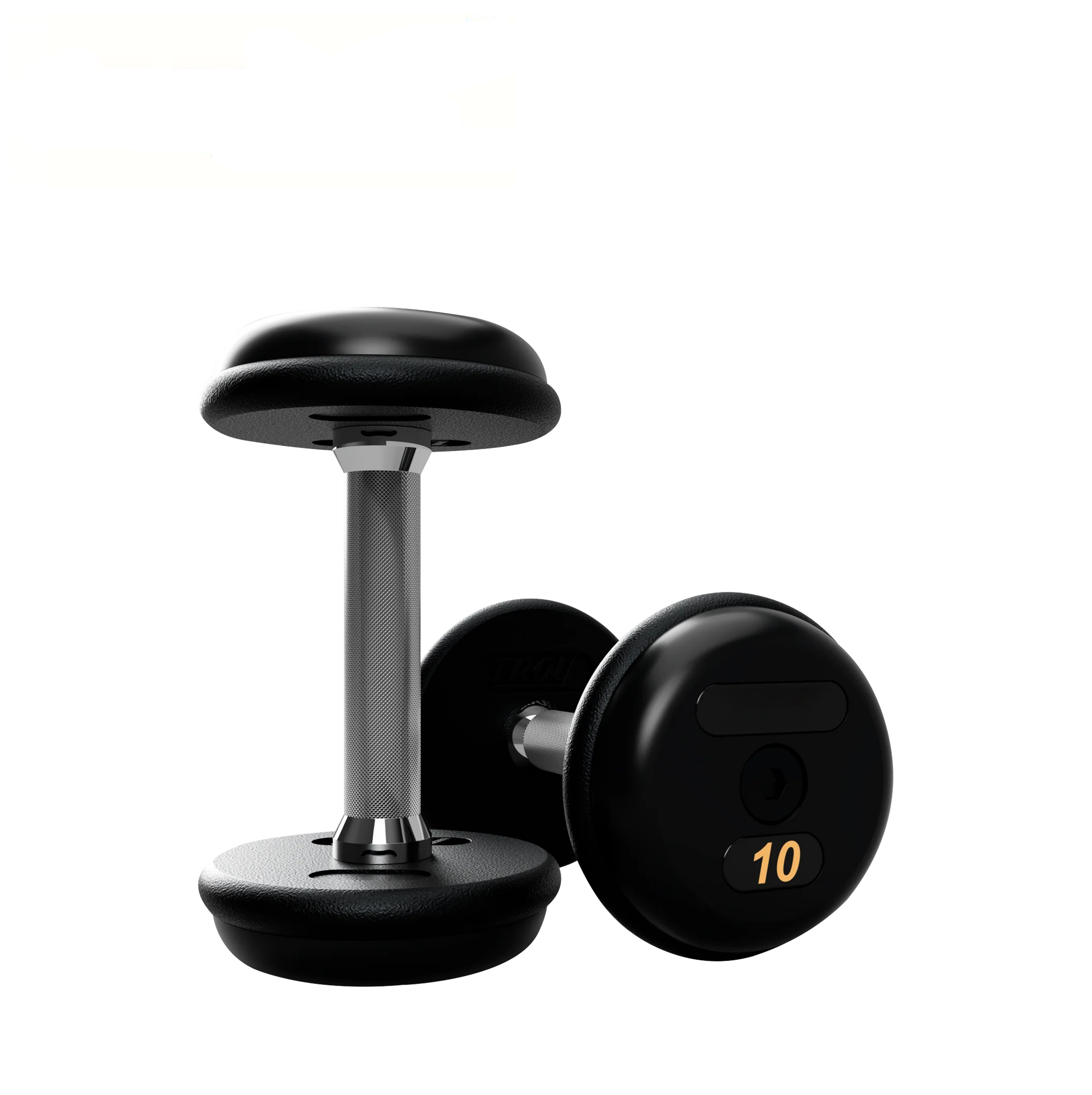 BPFD-005 Pro Style Dumbbells - Black Textured Dumbbell
