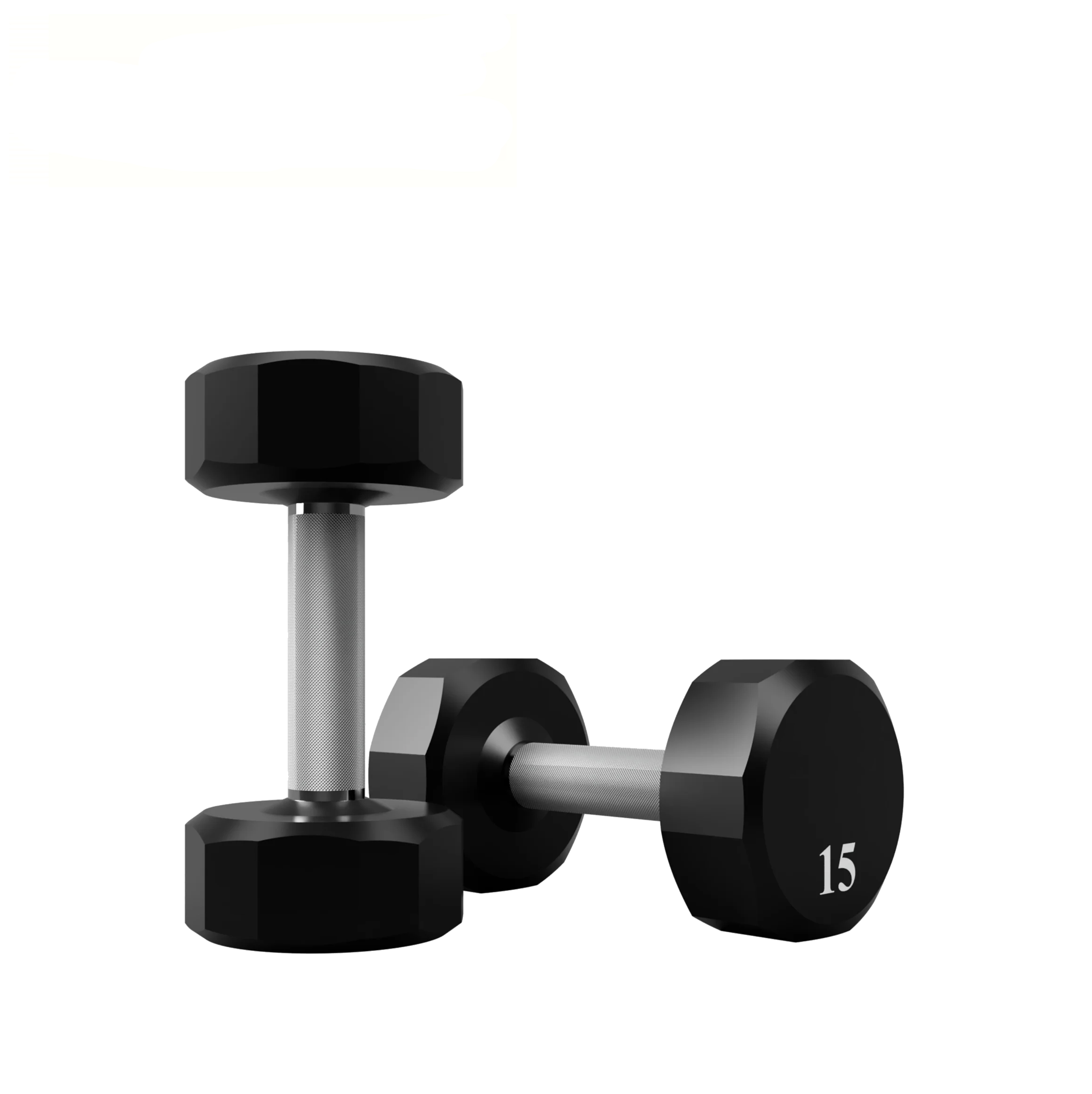 Wholesale Dumbbell Set 15lbs Gym Fitness Equipment Multi-lateral Dumbbell Strength Training
