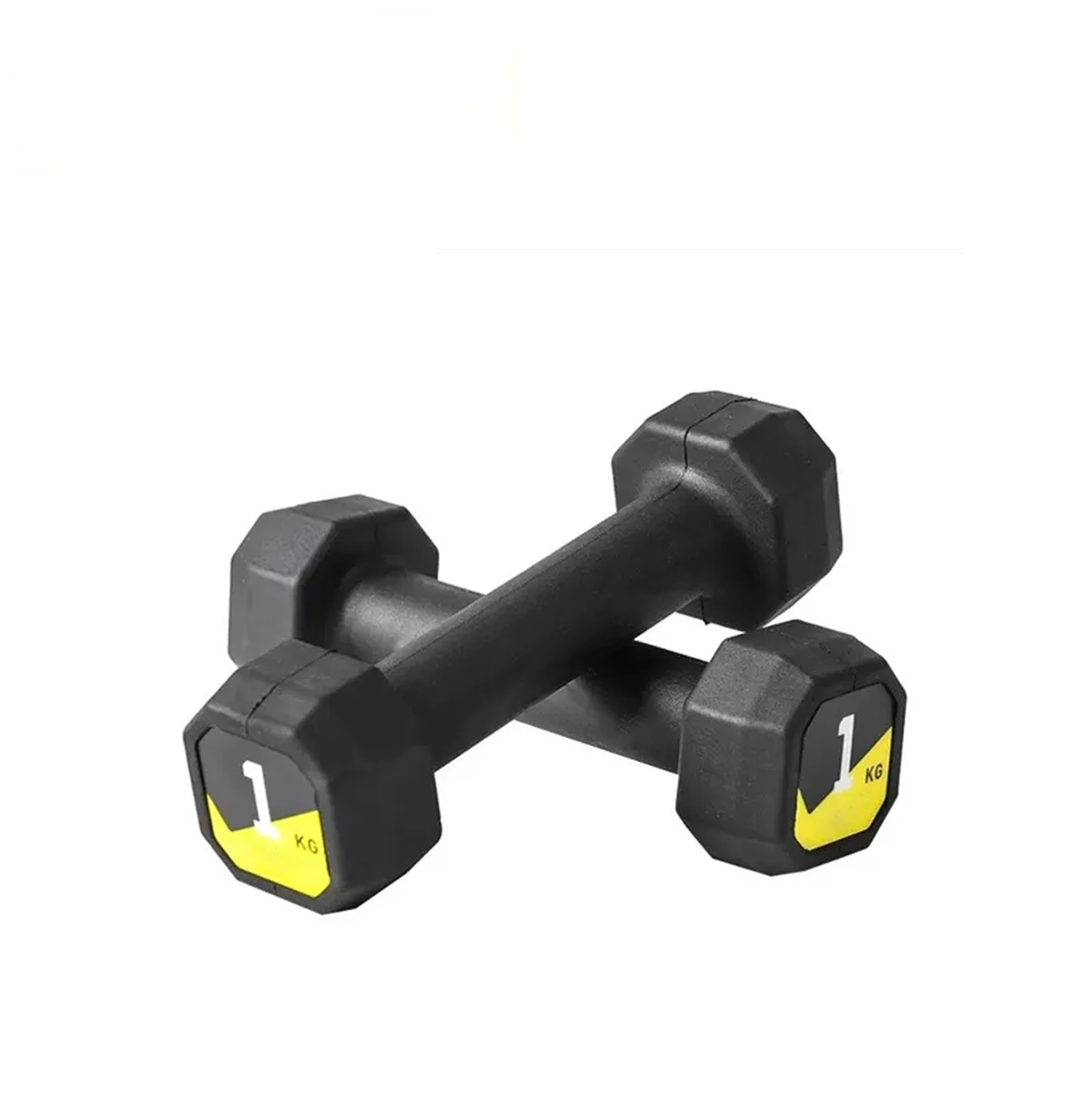 BME-E Octagonal Dumbbell | Rubber Coated | 1 to 10kg | Joinfit Pro