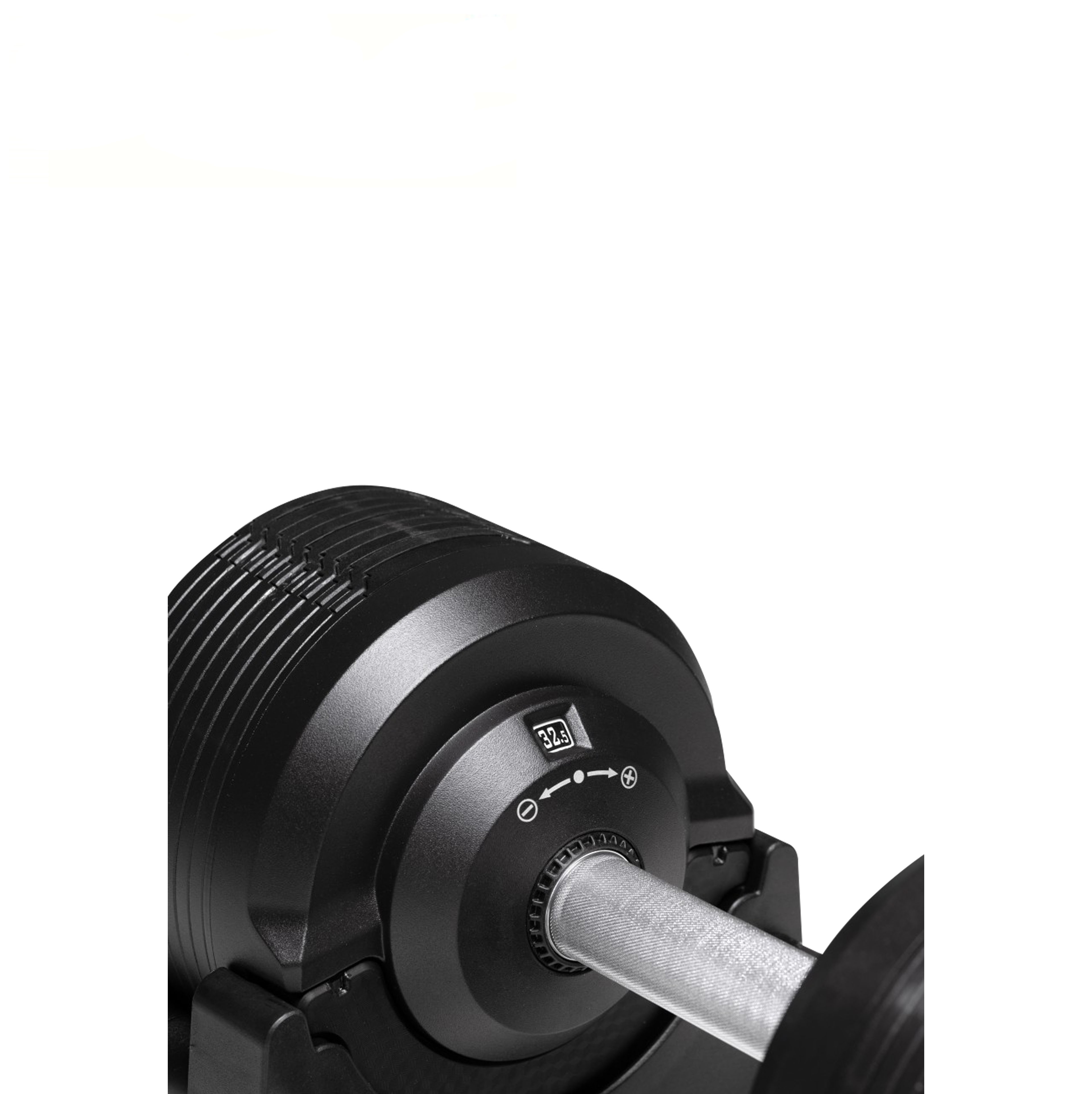 BEAD007 Matt Adjustable Dumbbells 4-32.5kg (pair)