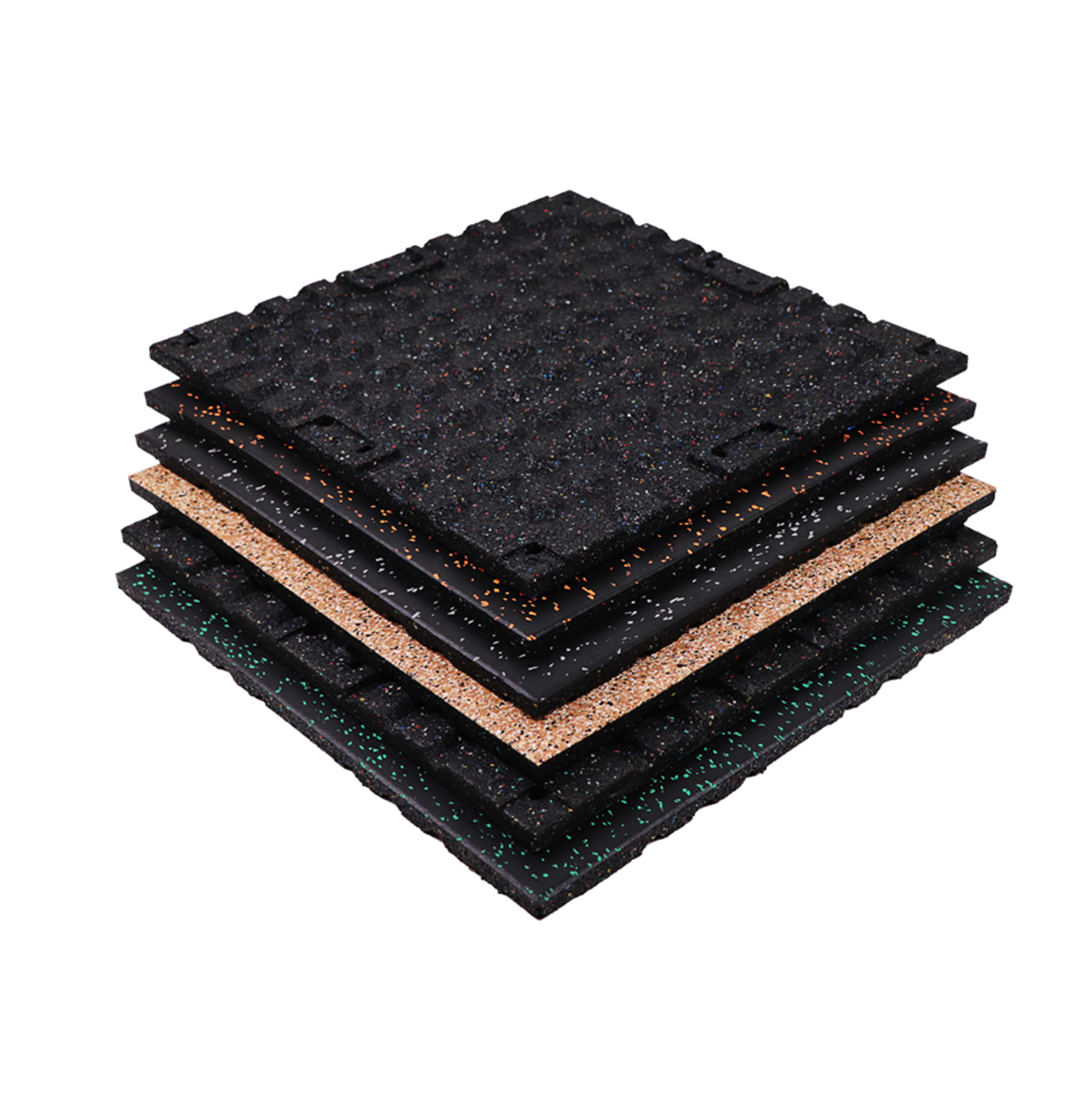 15% EPDM Rubber Floor Tiles