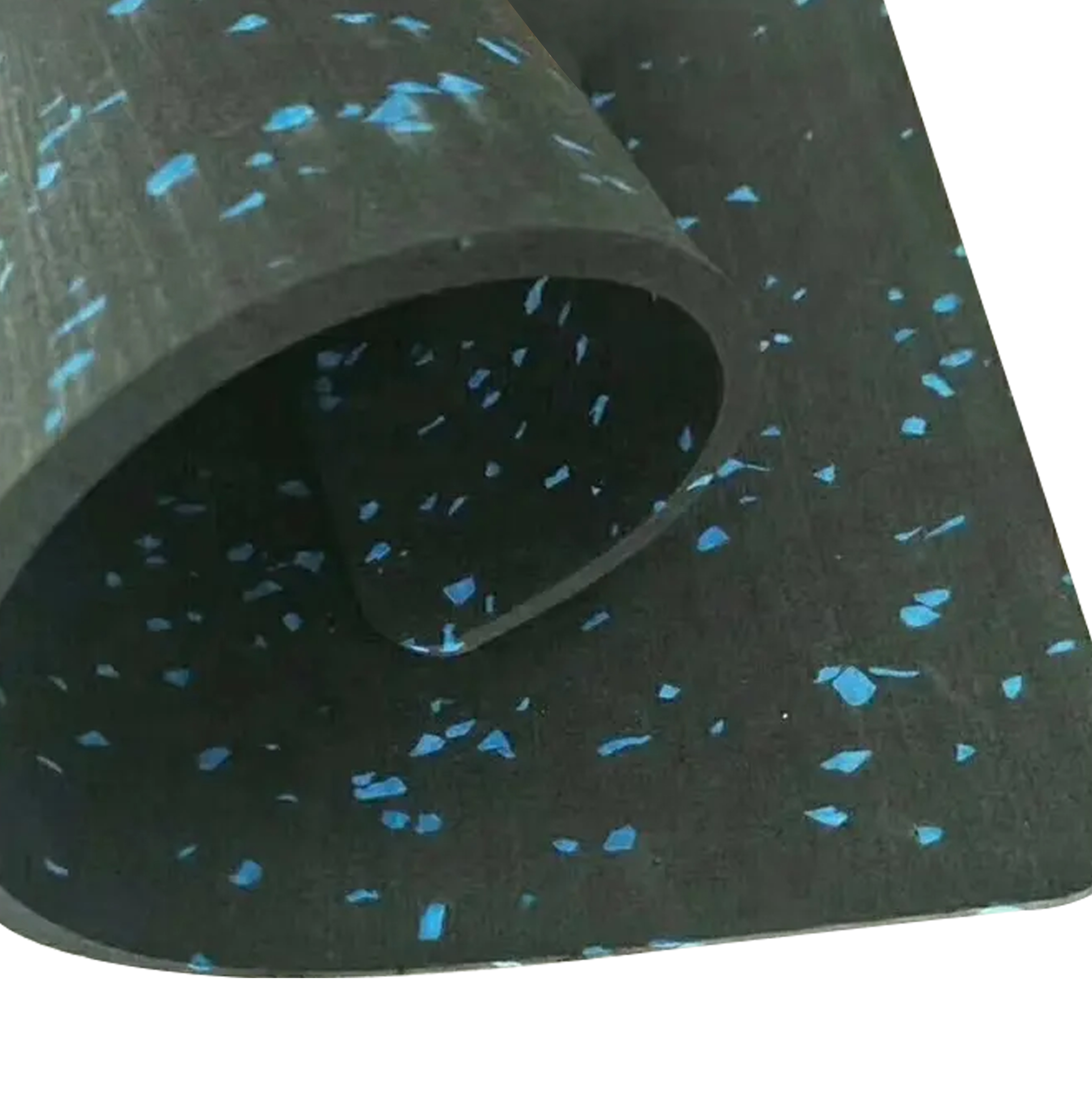 BSA010 Gym Rubber Roll Floor Mat Buffer Floor Shock-Absorbing Sound Insulation Mat