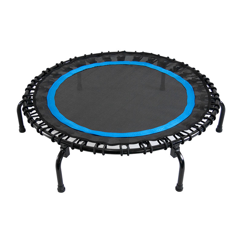 WTF073 Customization 40 Inches Fitness Round Trampoline Mini for Children Indoor Elastic Rope Springless Trampoline
