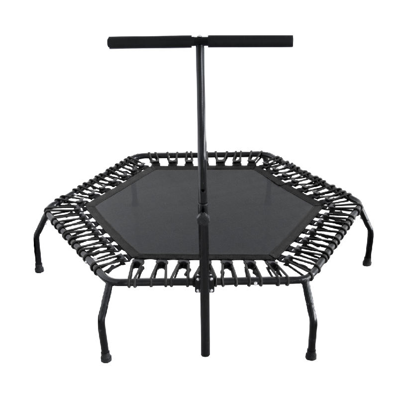 WTF040 Bent Legs Fitness Exercise Rebounder Mini Trampoline for Adults 50inch Indoor Equipment Gymnastics Trampoline Kdis
