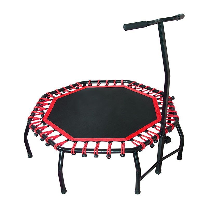 WTF036 High Quality Gym Hexagonal Fitness Mini Yellow Sports Trampoline for Kids or Adults