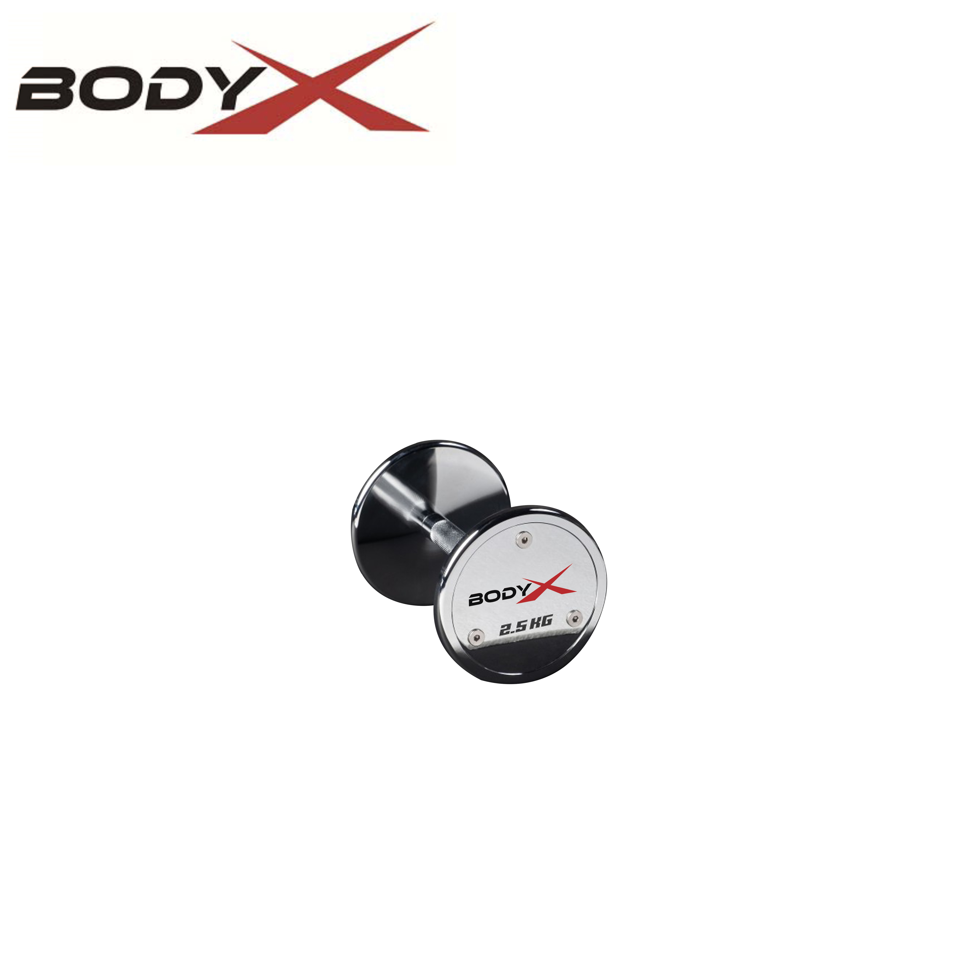 Chrome Round Dumbbell 2.5-60 kg