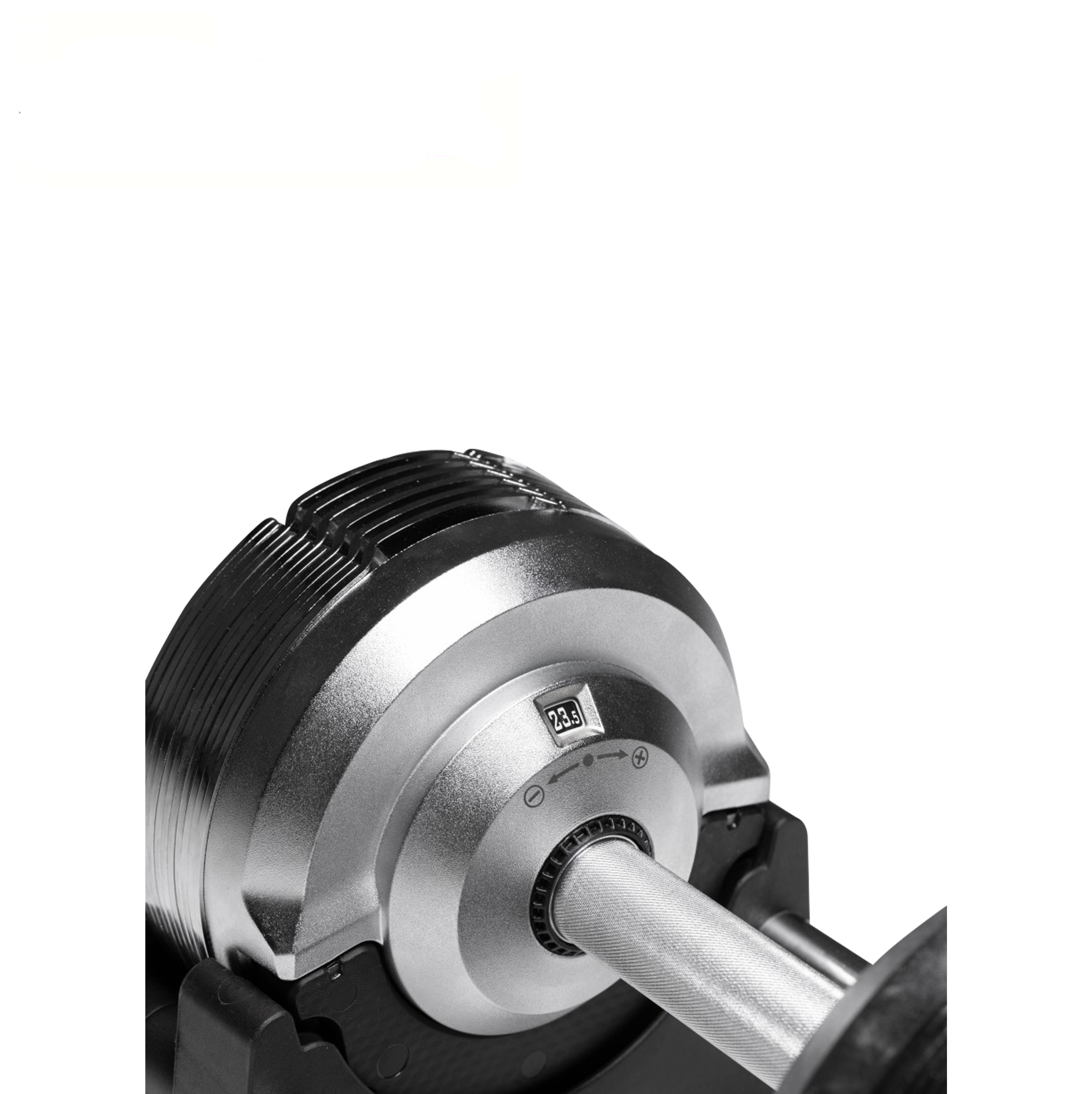 BEAD009 Chromed Adjustable Dumbbells 4-23.5kg (pair)