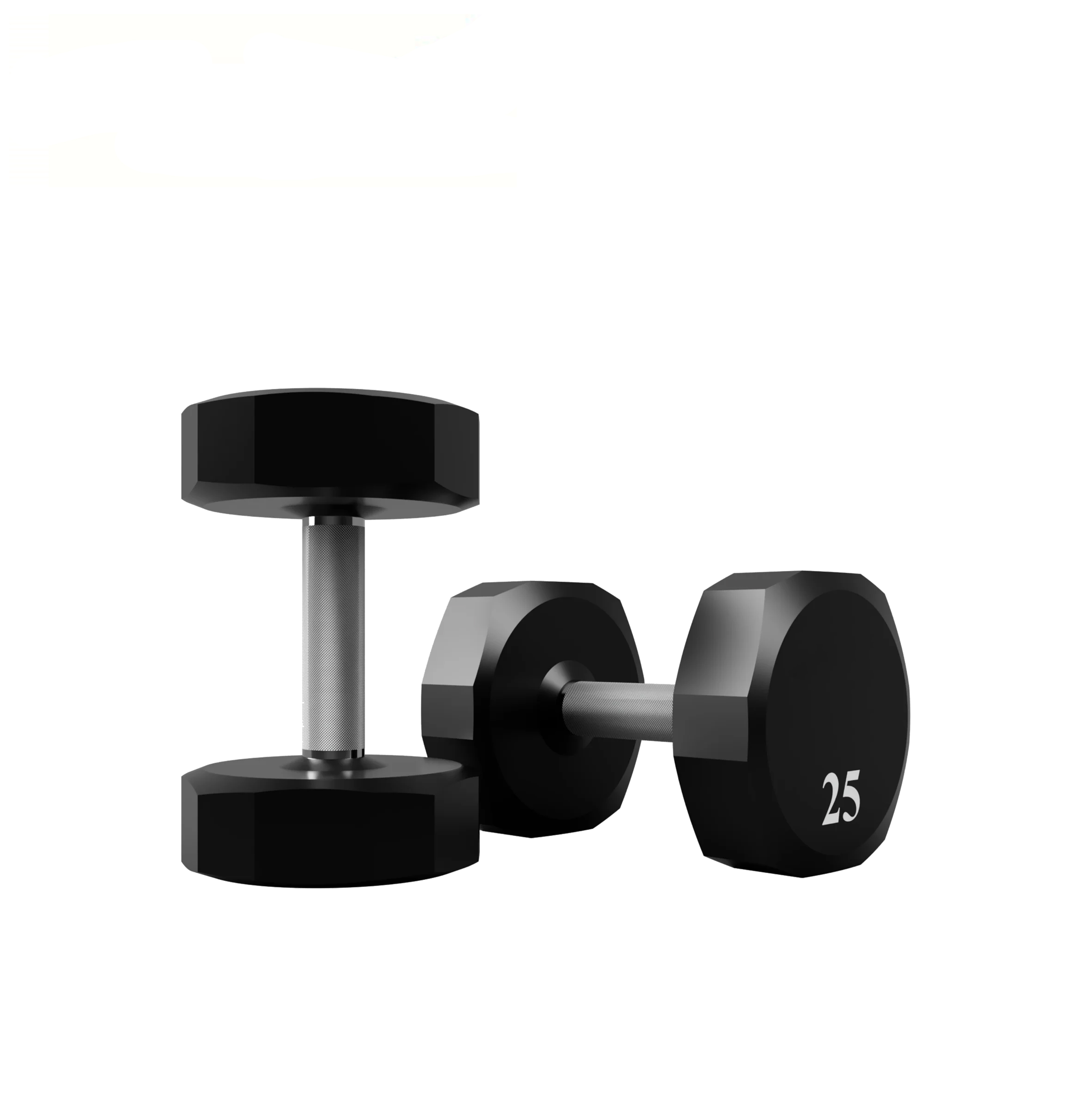 Wholesale Dumbbell Set 25lbs Gym Fitness Equipment Multi-lateral Dumbbell Strength Training
