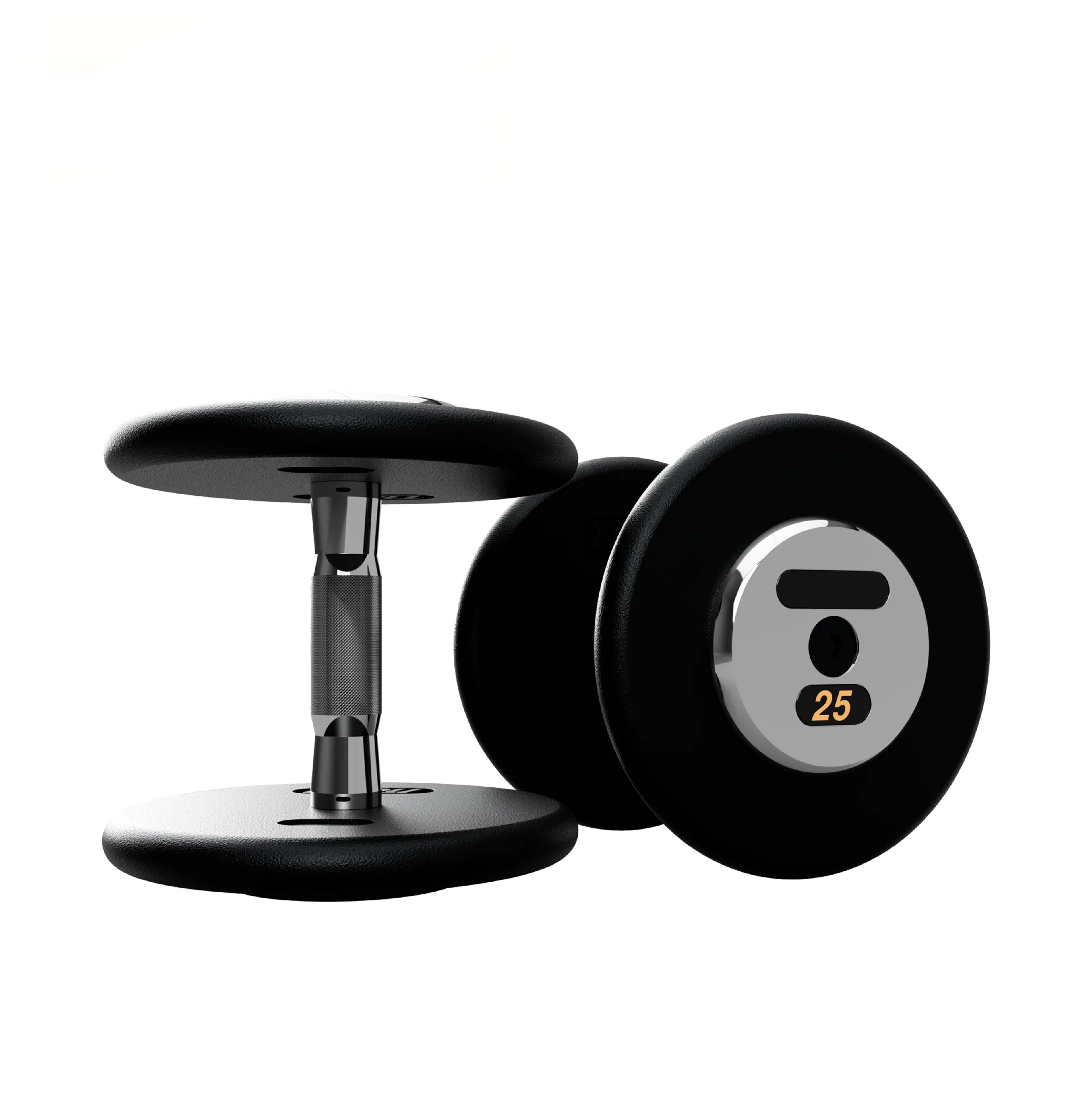 BPFDC-005 Pro Style Dumbbells - Black Textured