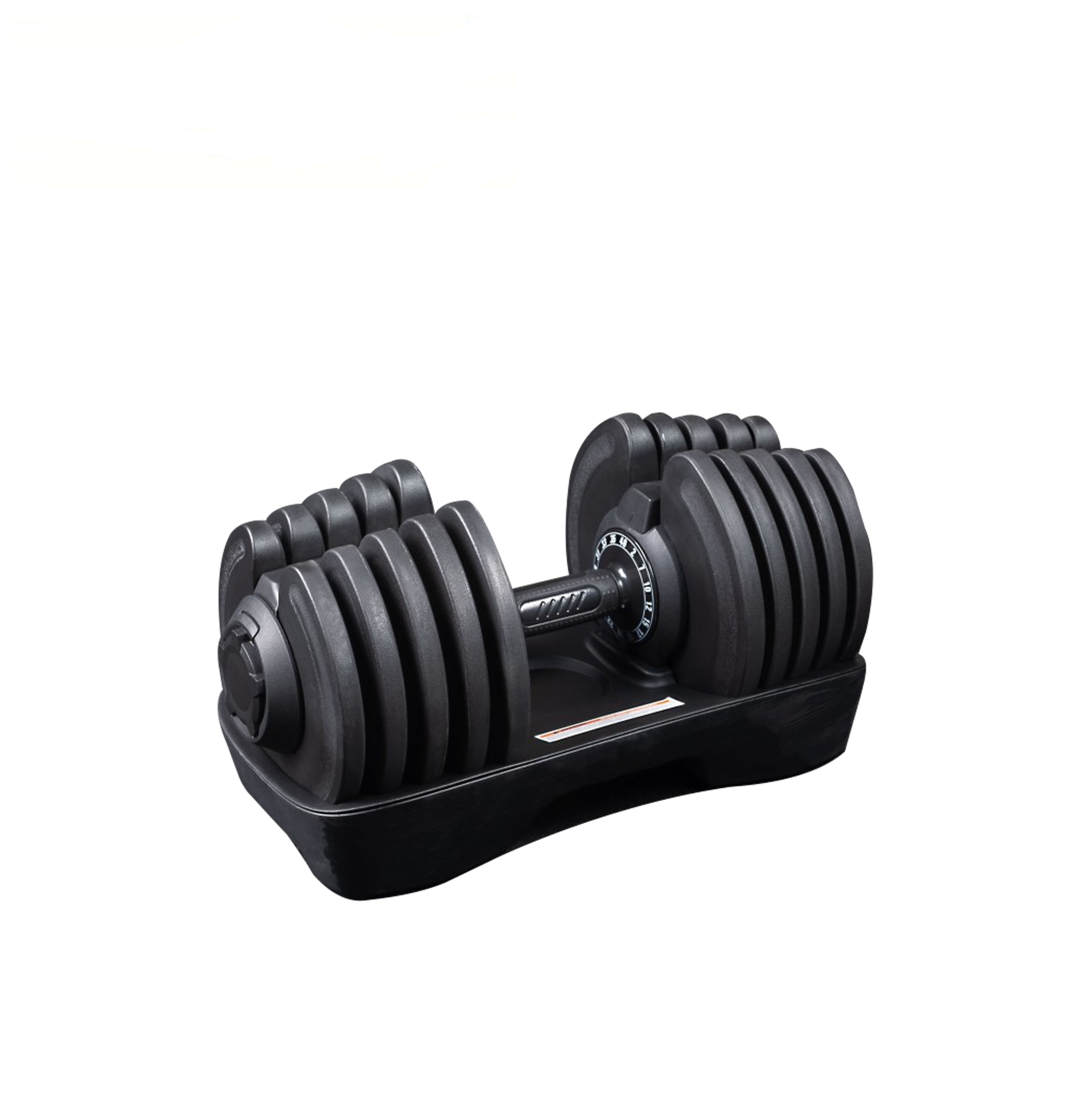 BEAD004 Elite Adjustable Dumbbells 2-40kg Black