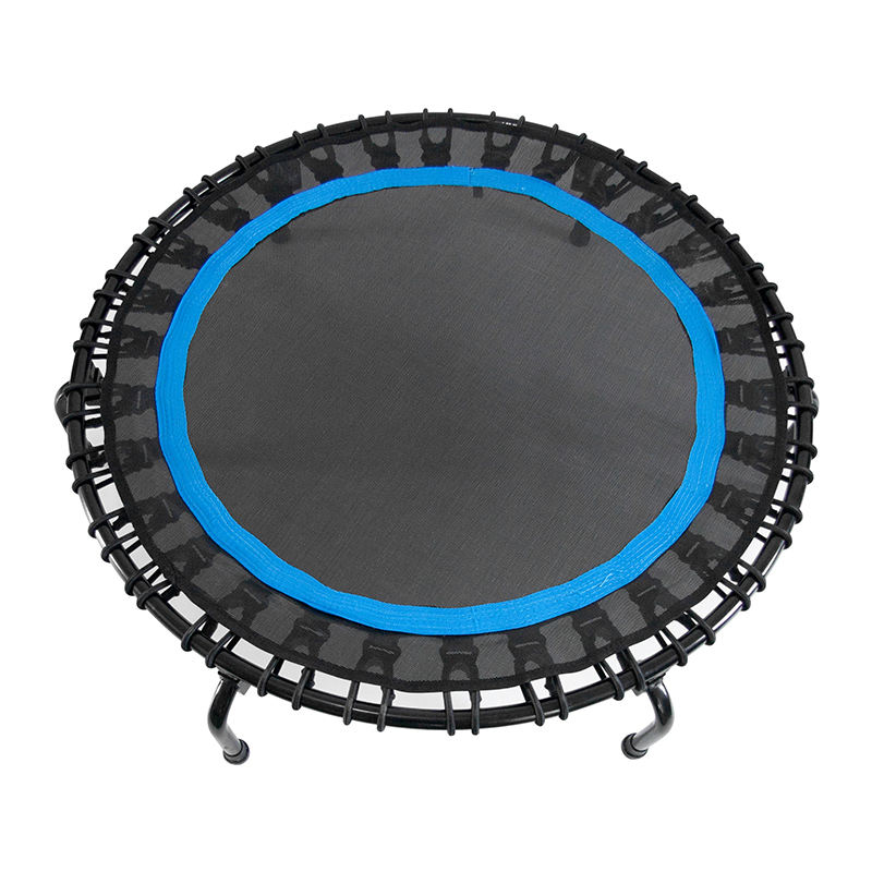 WTF073 Customization 40 Inches Fitness Round Trampoline Mini for Children Indoor Elastic Rope Springless Trampoline