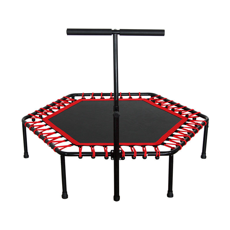 WTF039 Chinese Trampoline Manufacturer Commercial Portable Fitness Hexagonal Trampoline for Adults Jumping Sport Trampoline