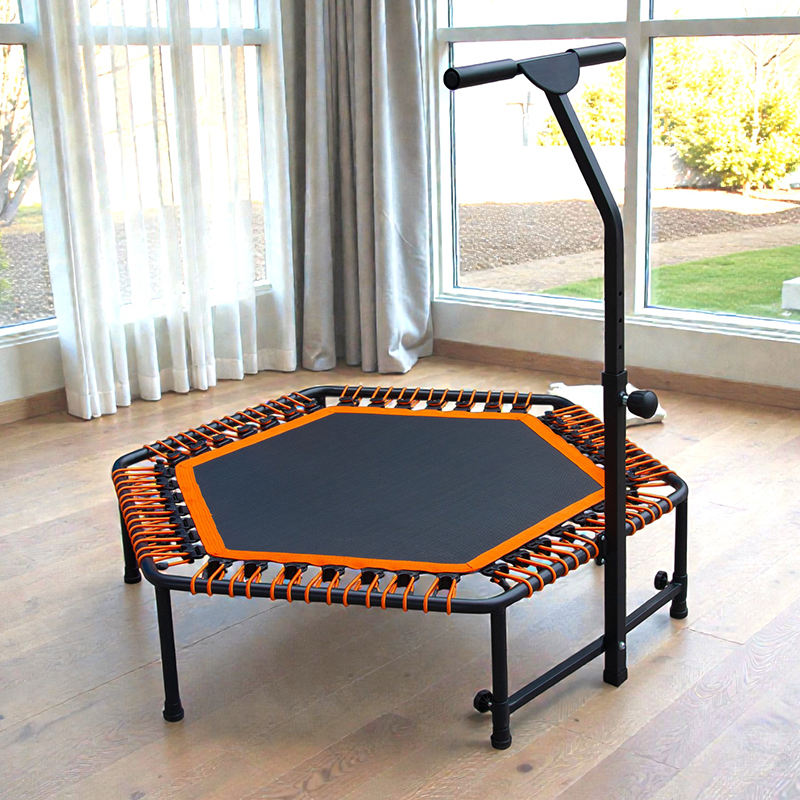 WTF002 New Mini Workout Trampoline for Adults Indoor Small Rebounder Exercise Fitness Trampoline