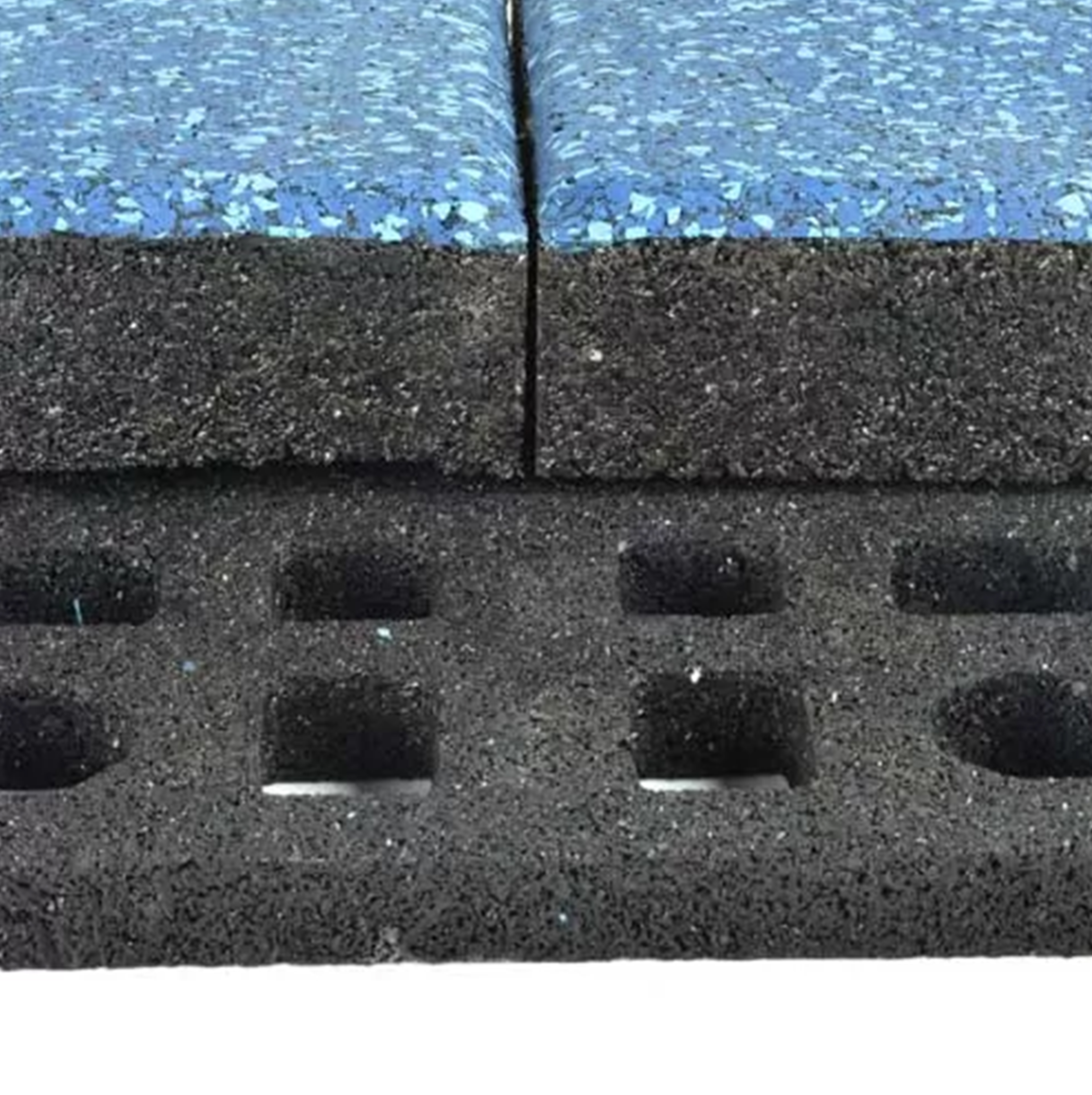 BP016 Max Playground Rubber Tile Daybright Colors 2.5 Inch X 2x2 Ft.