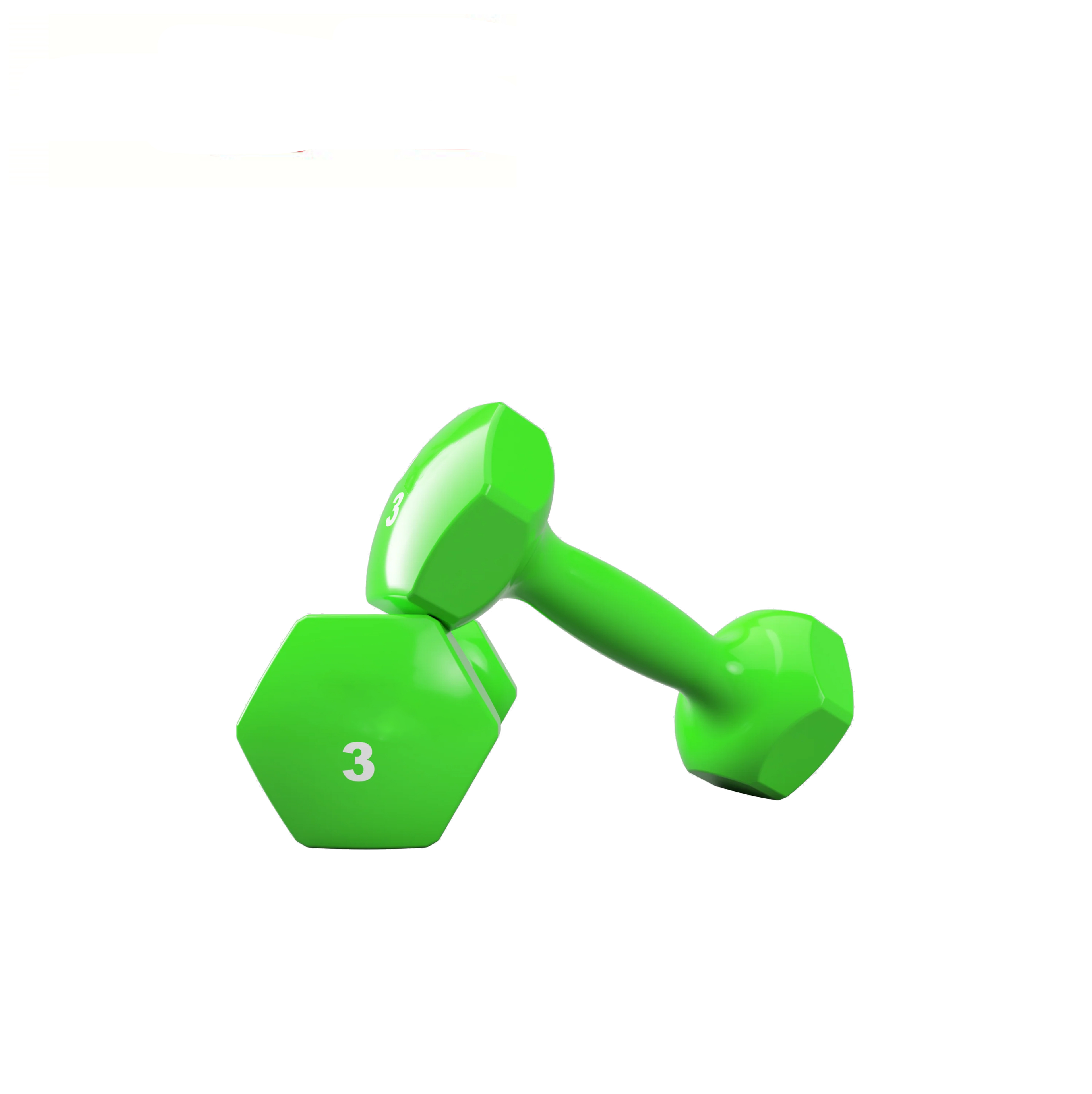 BVD-001 Weight Lifting Colorful Dumbbell Exercise Equipment Neoprene Dumbbell