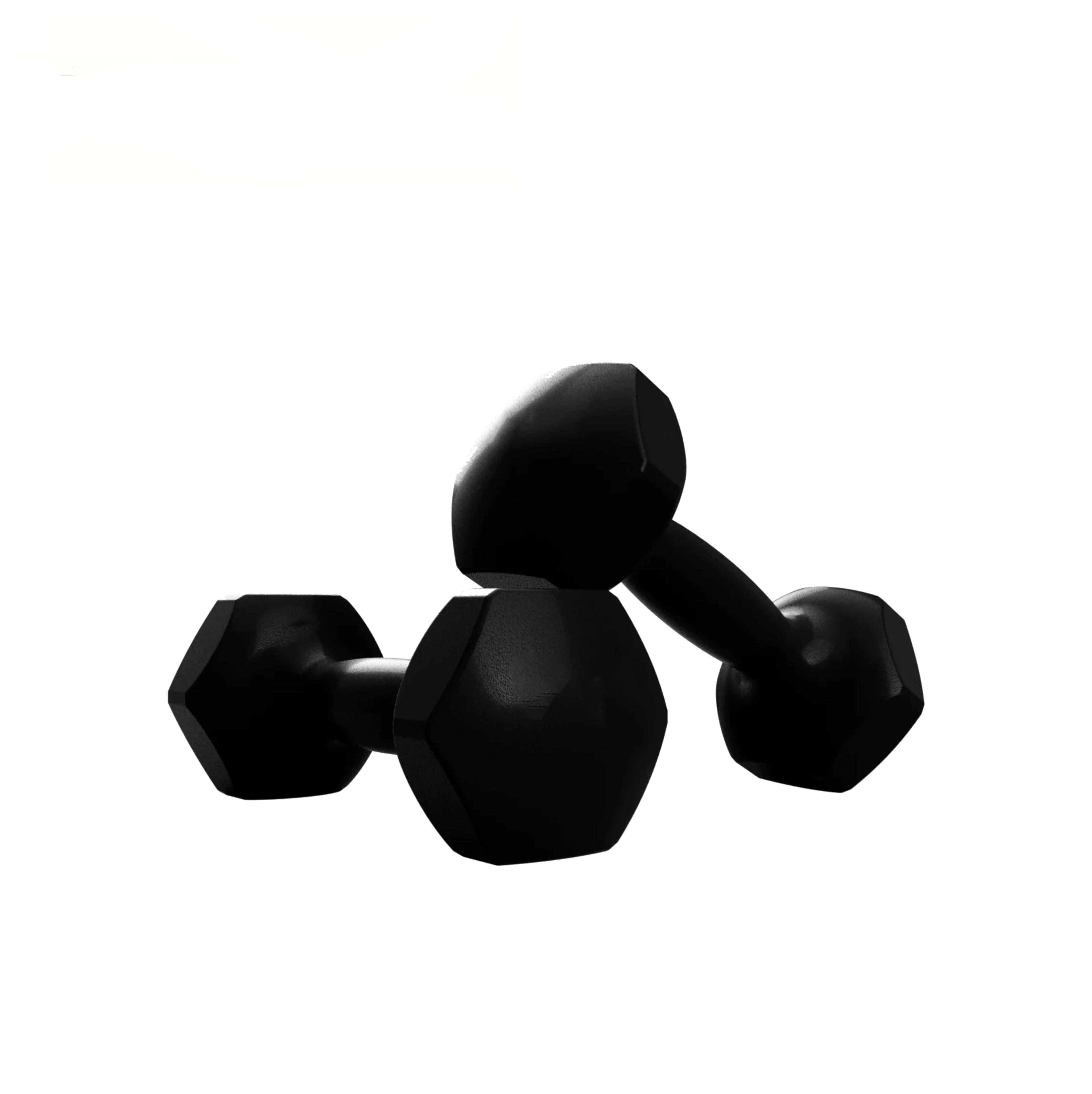 BGTD-001 Neoprene Coated Cast Iron Dumbbell Weights for Gym Fitness