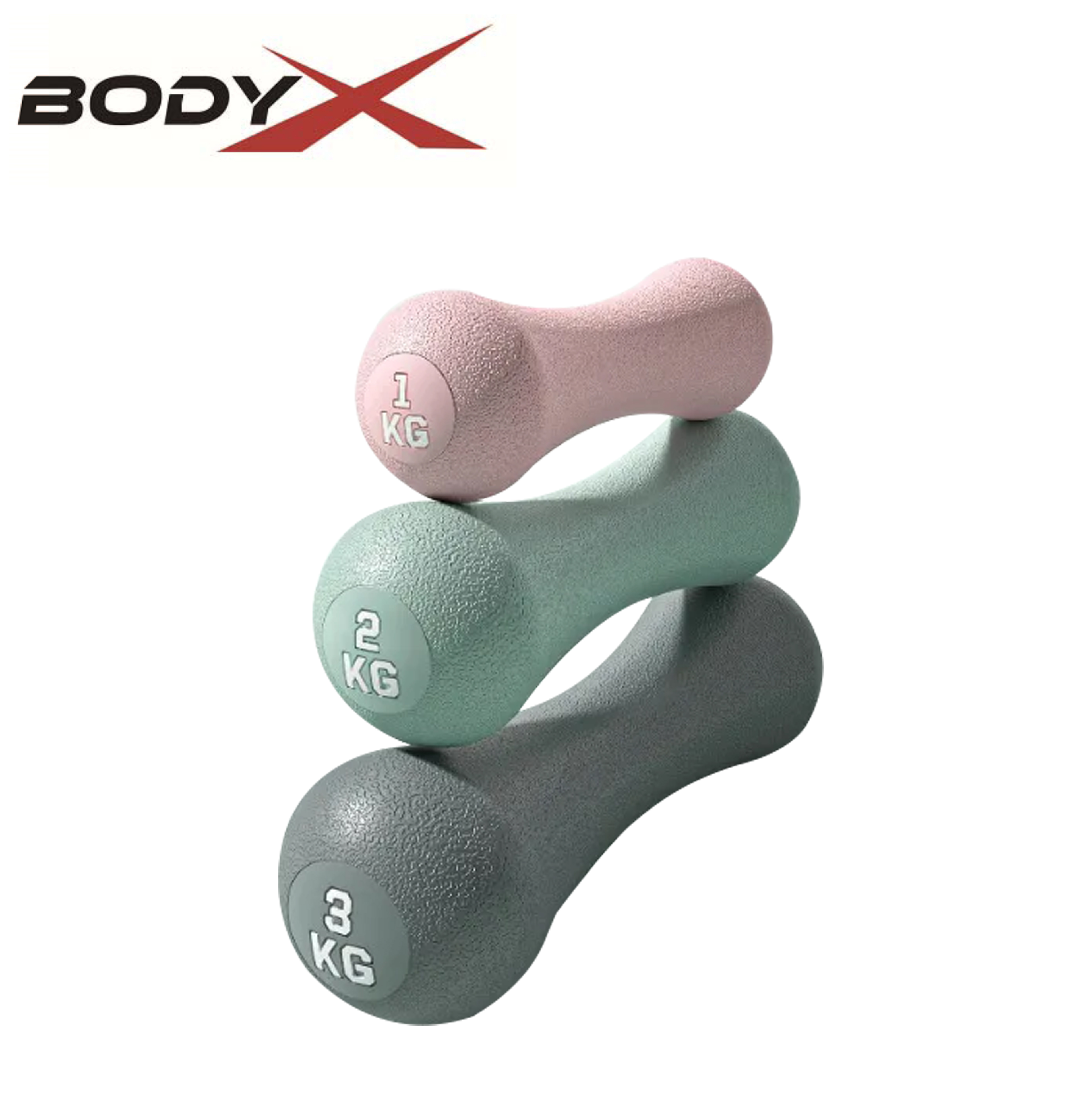 BV008 Small Dumbbell | Lady Dumbbell | Sweat & Slip Resistant | Bone Shape | Joinfit