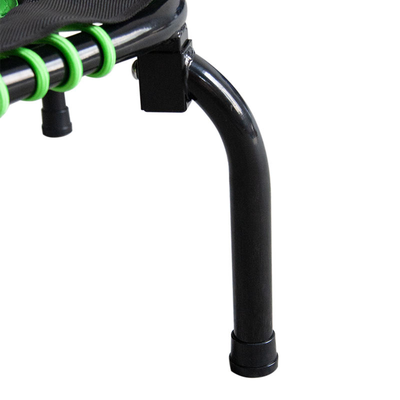 WTF060 Indoor Trampoline with Adjustable Handle Bar Fitness Trampoline Bungee Rebounder Jumping Workout