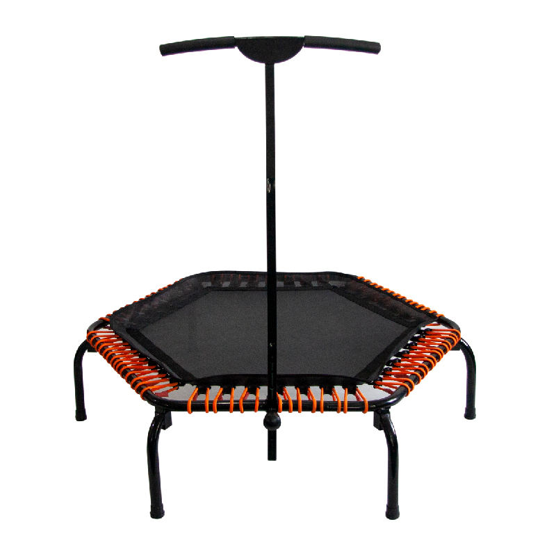 WTF017 Cheap Bodybuilding Home Exercise Indoor Gym Custom Foldable Mini Trampolin Bed Jumping Trampoline Fitness for Adults