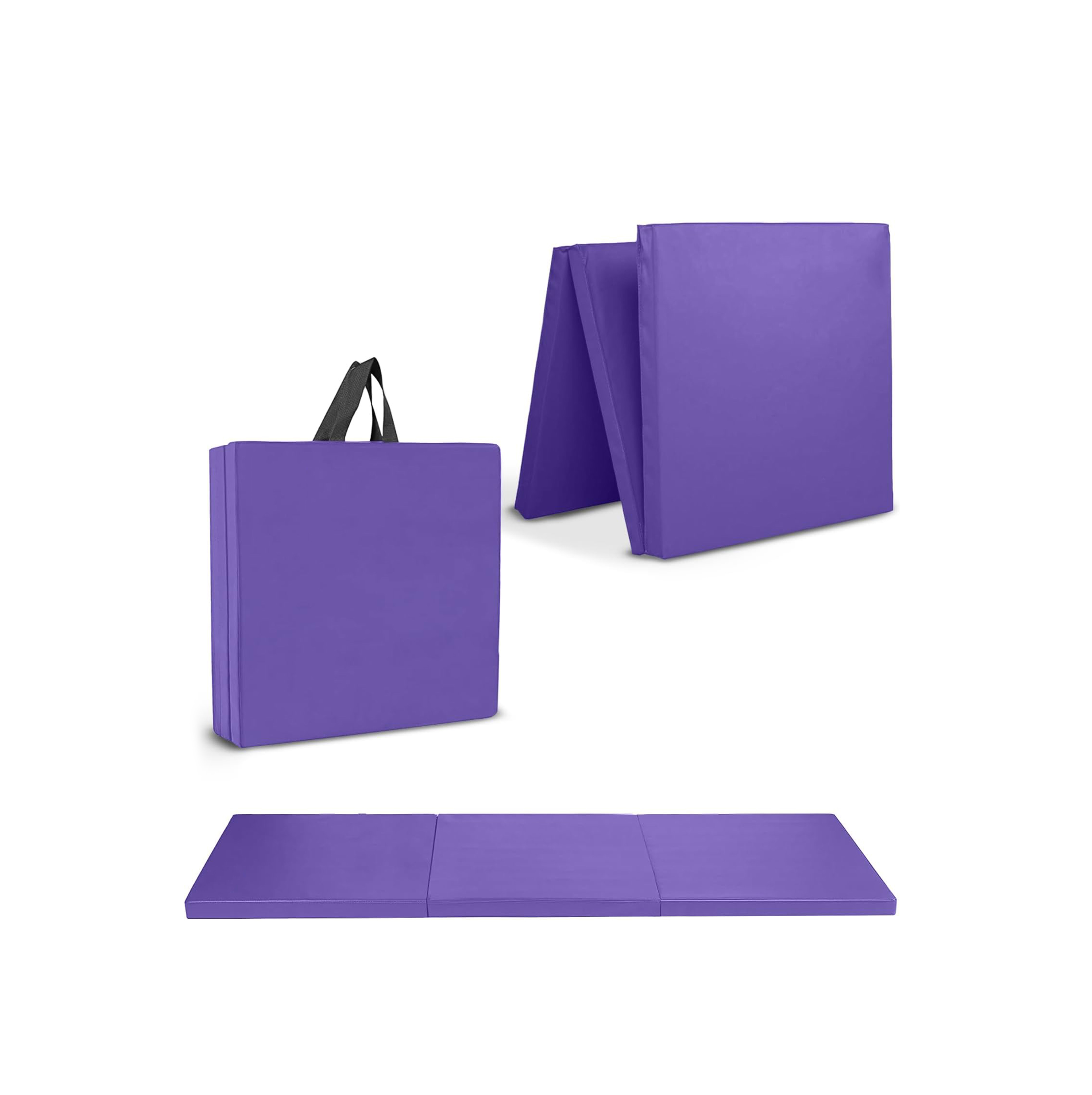 BG214 6cm Thick & 6Ft Long Foldable Gymnastic Exercise Crash Mats