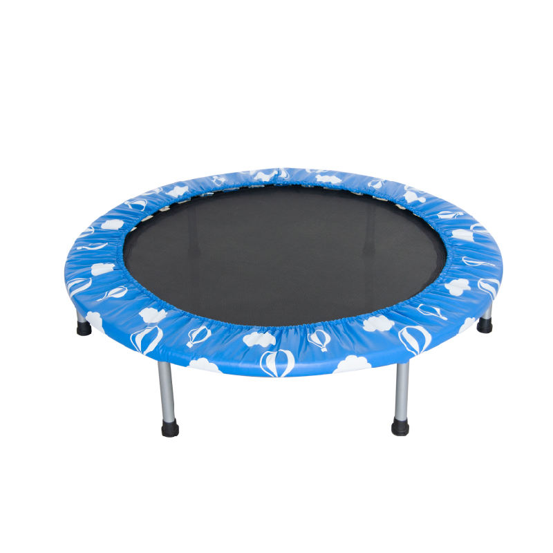 WTM003 Factory Mini Indoor Home Cheap 2-way Foldable Girl Boy Customizable Pattern Little Trampoline for Kids and Children
