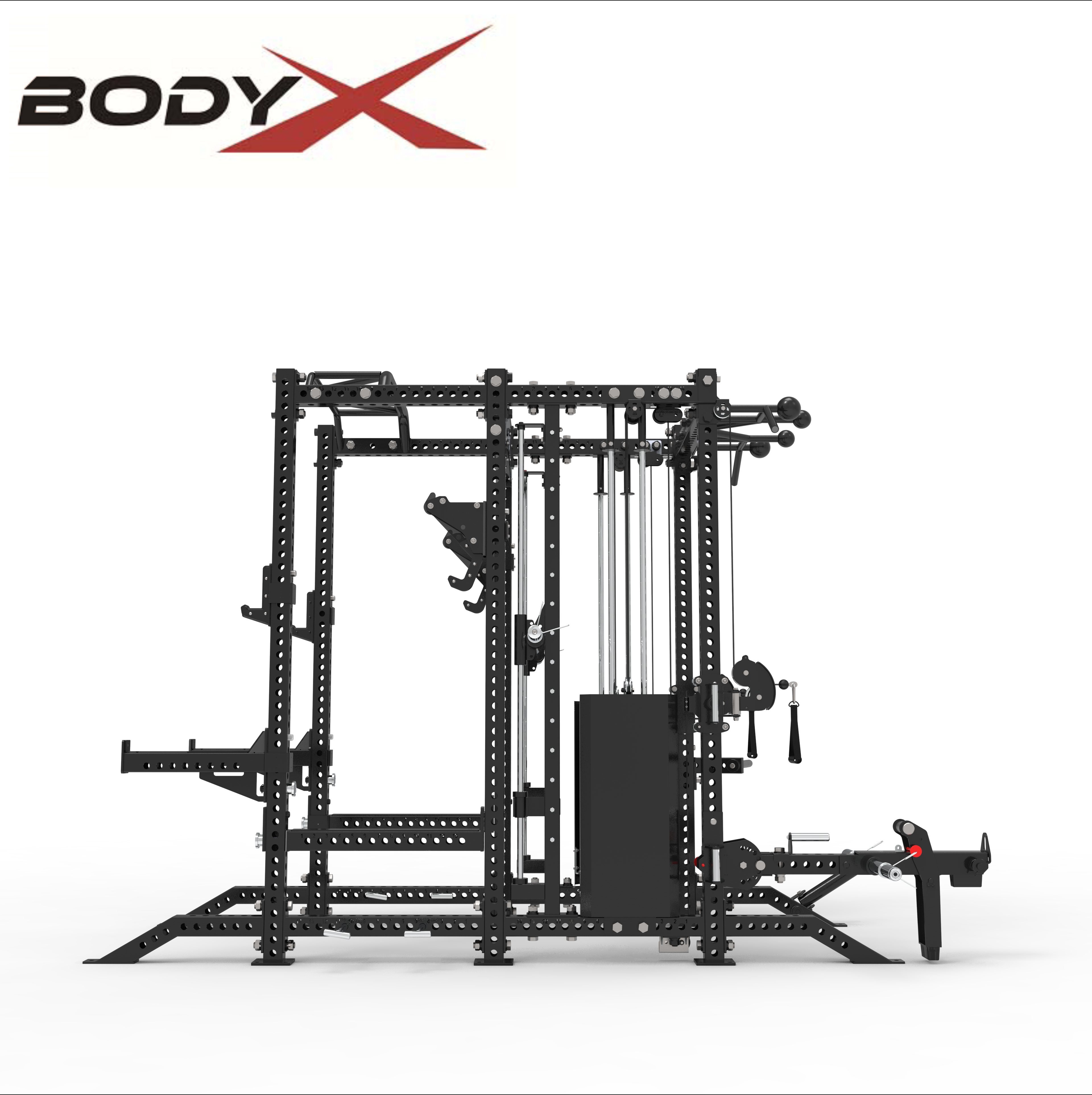 FIT 47-5 China Factory Supply Price Gym Equipment Squat Rack Functional Trainer Combo