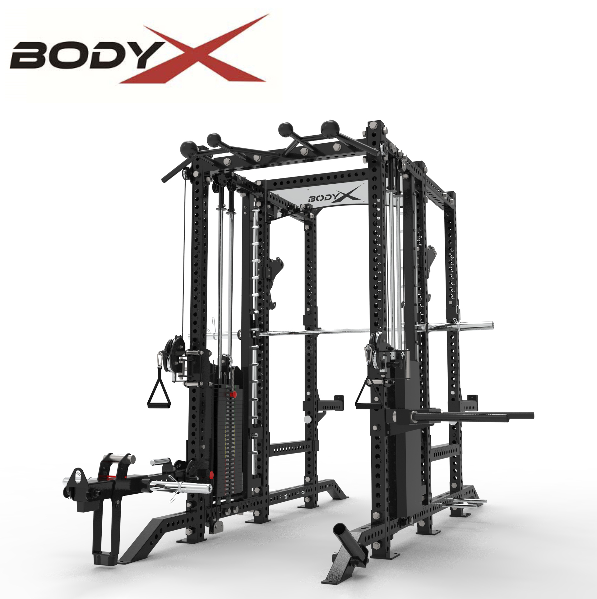 FIT 47-5 China Factory Supply Price Gym Equipment Squat Rack Functional Trainer Combo