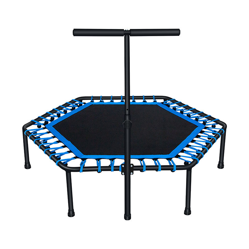 WTF039 Chinese Trampoline Manufacturer Commercial Portable Fitness Hexagonal Trampoline for Adults Jumping Sport Trampoline