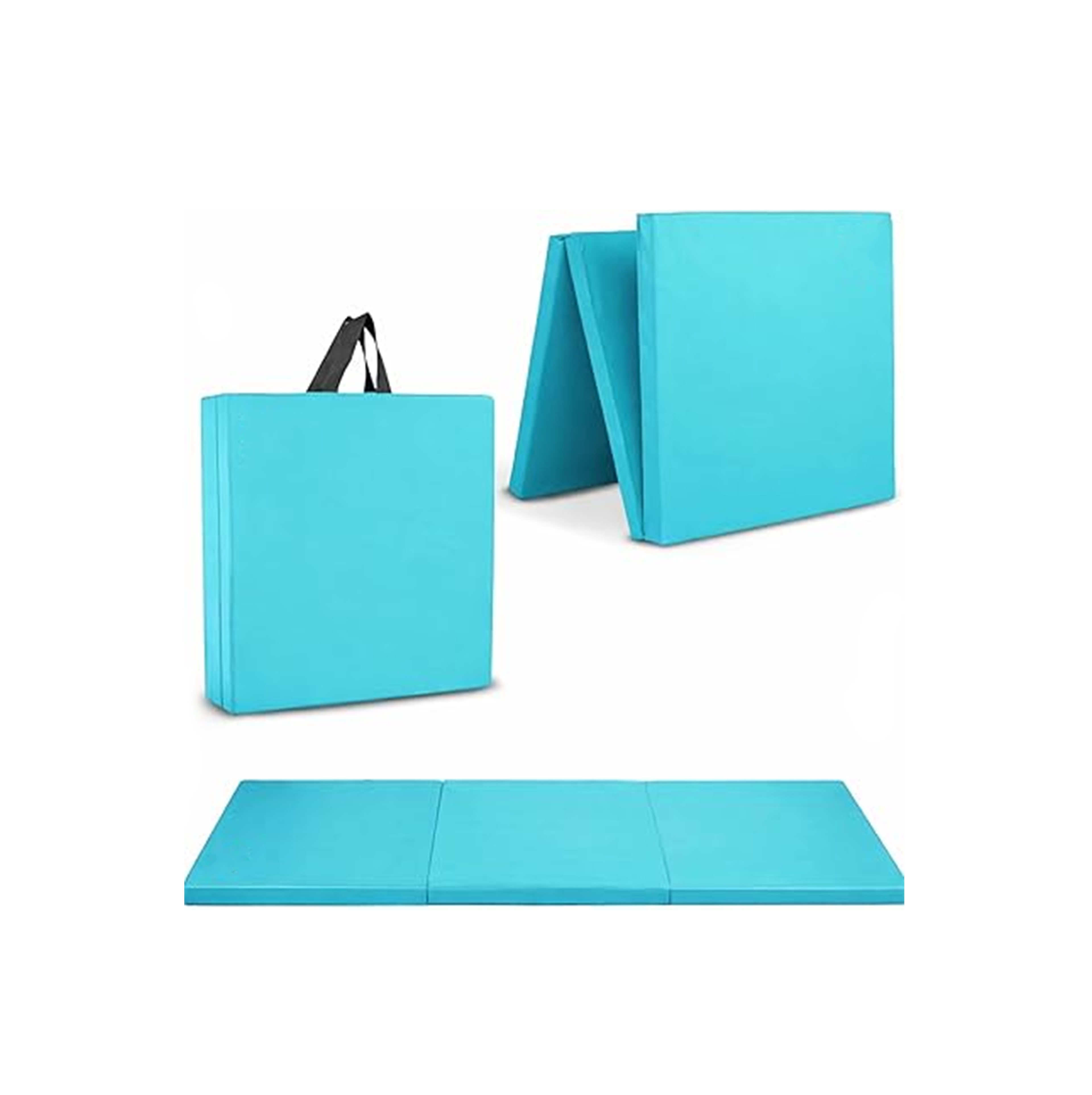 BG214 6cm Thick & 6Ft Long Foldable Gymnastic Exercise Crash Mats