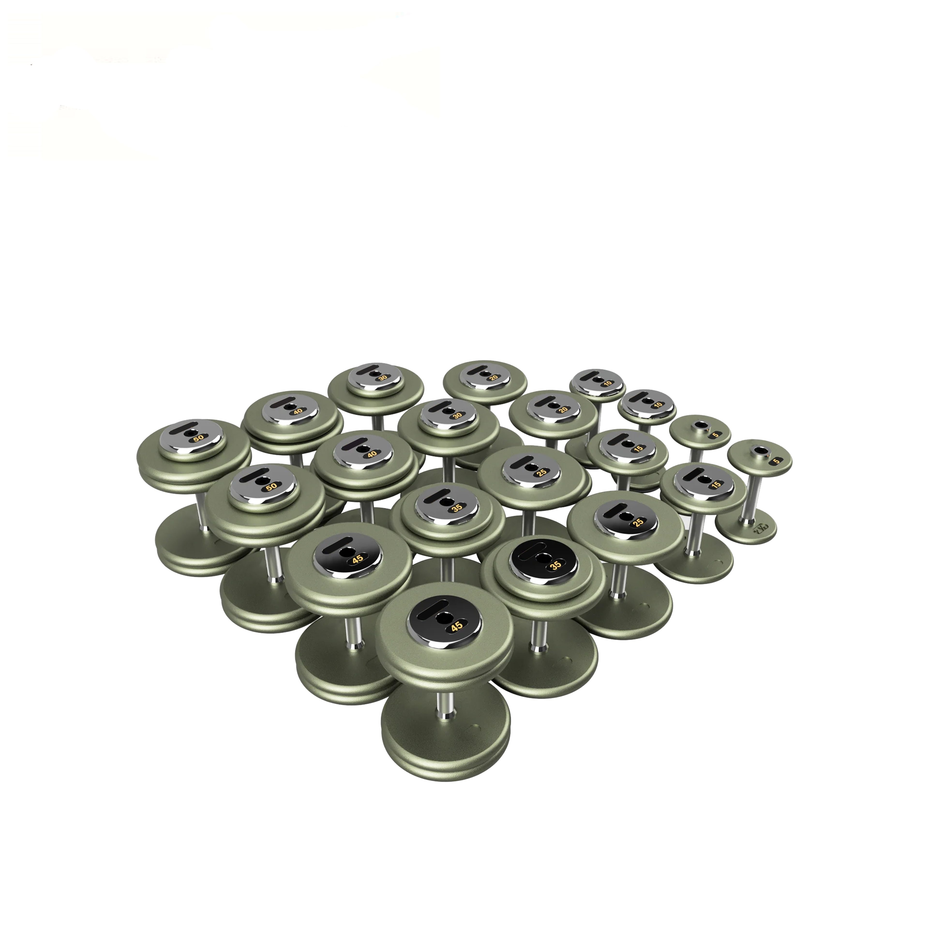 BHFD-005 Pro Style Dumbbells - HAMMERTONE