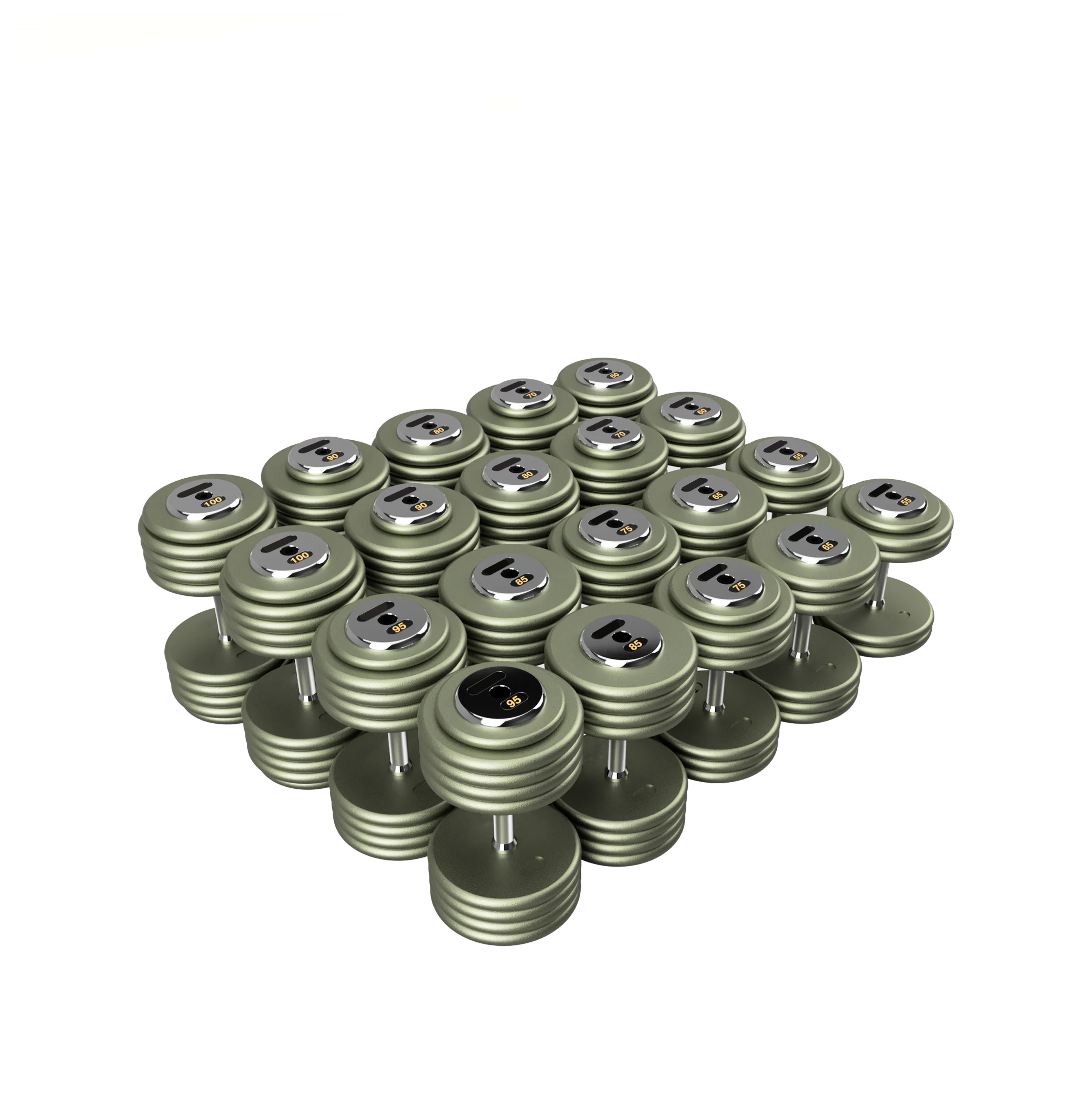 BHFD-005 Pro Style Dumbbells - HAMMERTONE