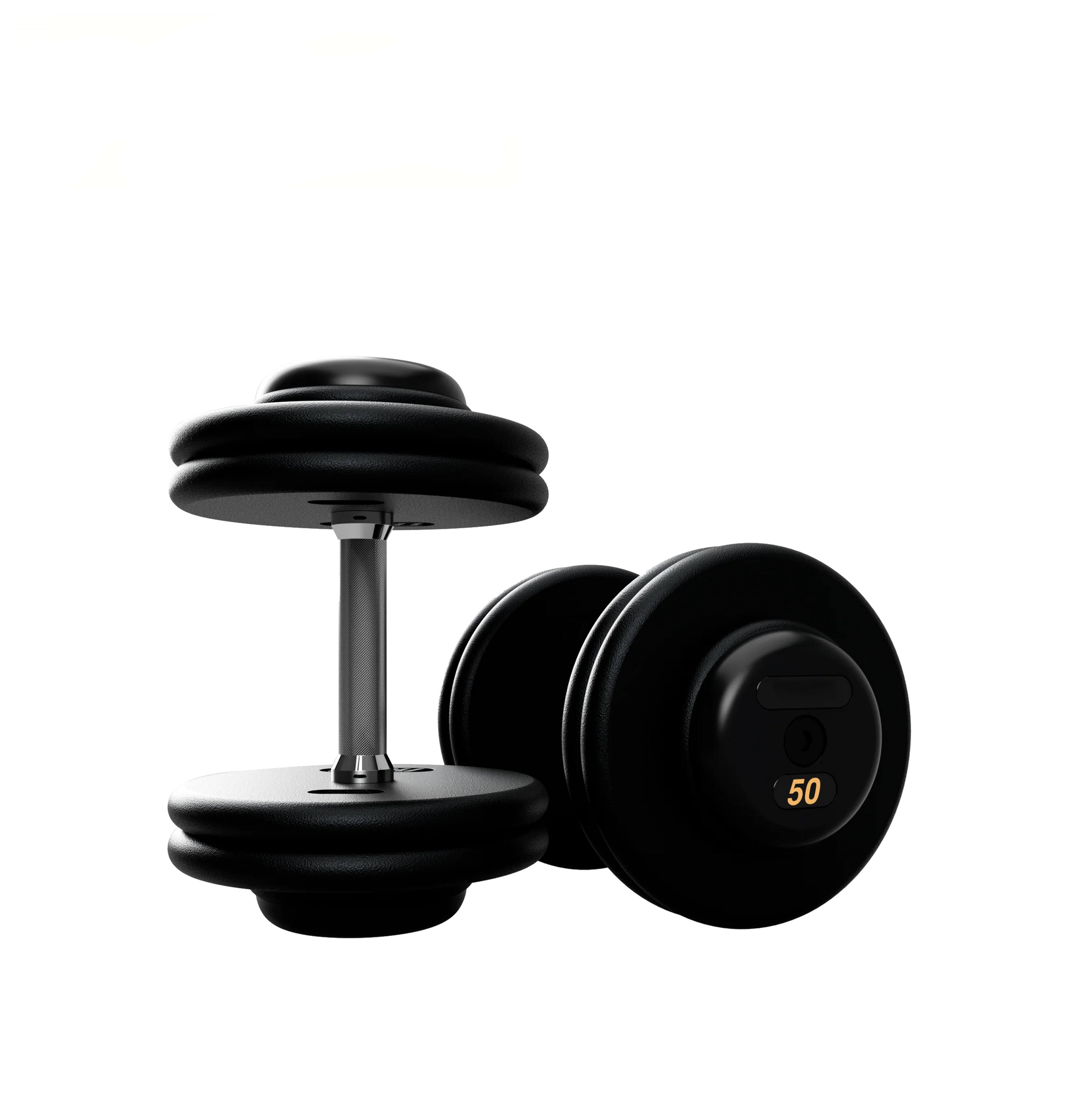BPFD-005 Pro Style Dumbbells - Black Textured Dumbbell
