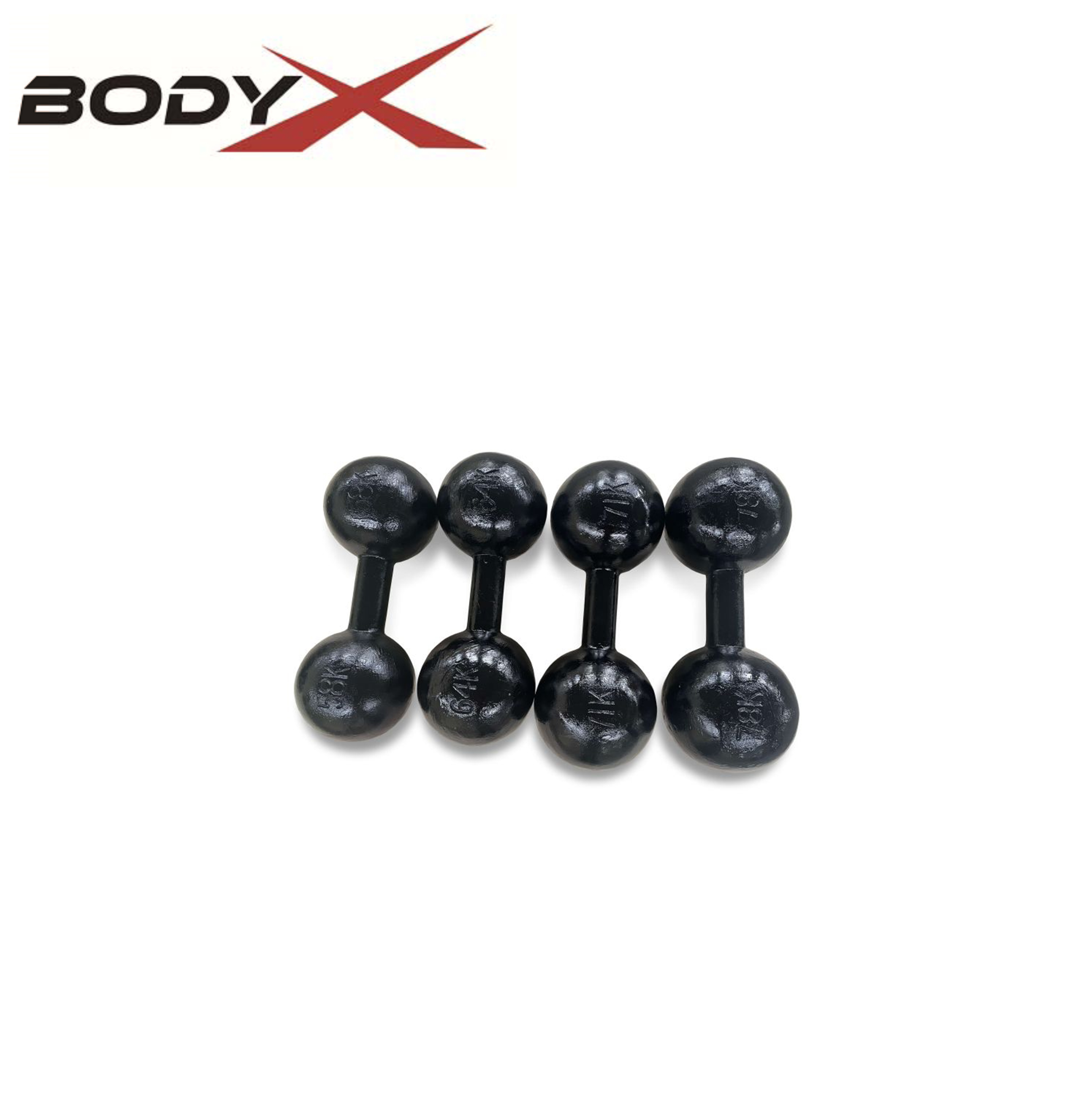 BD135 Dumbbell Set Gym Dumbbells Round Head Cast Iron Dumbbell