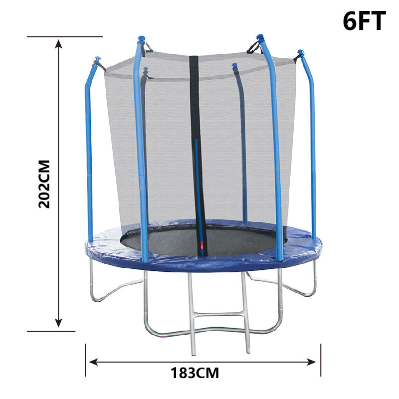 WTC001 New Design Outdoor Spring Round Cama Elastica Trampoline with T Connector for Children