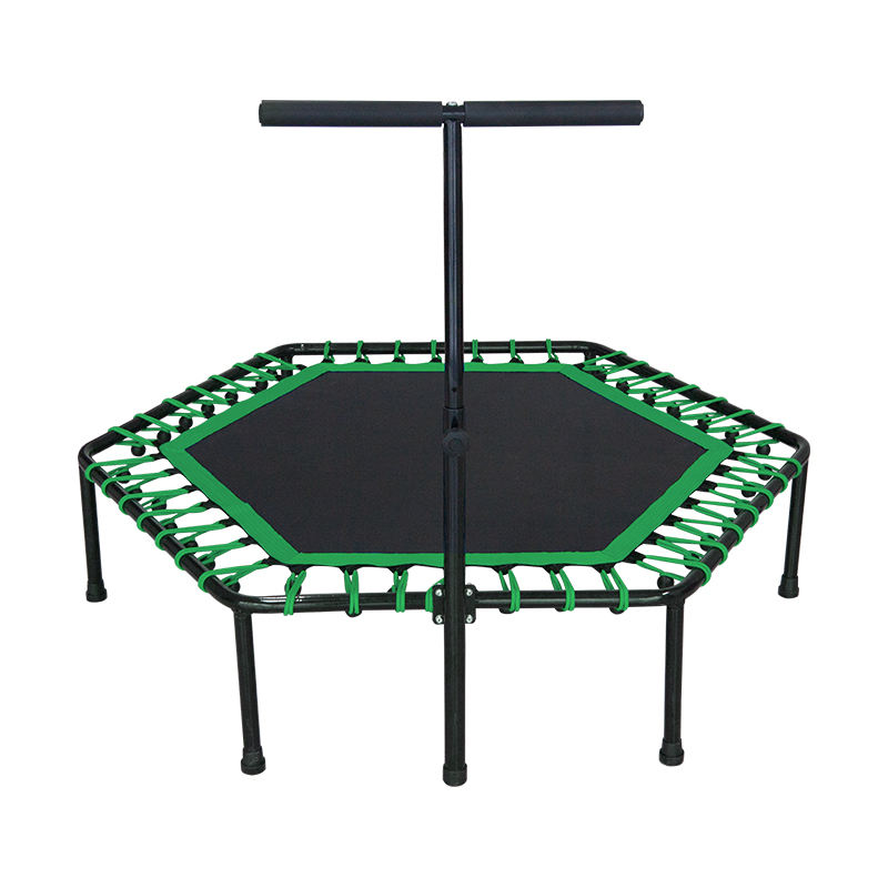 WTF039 Chinese Trampoline Manufacturer Commercial Portable Fitness Hexagonal Trampoline for Adults Jumping Sport Trampoline