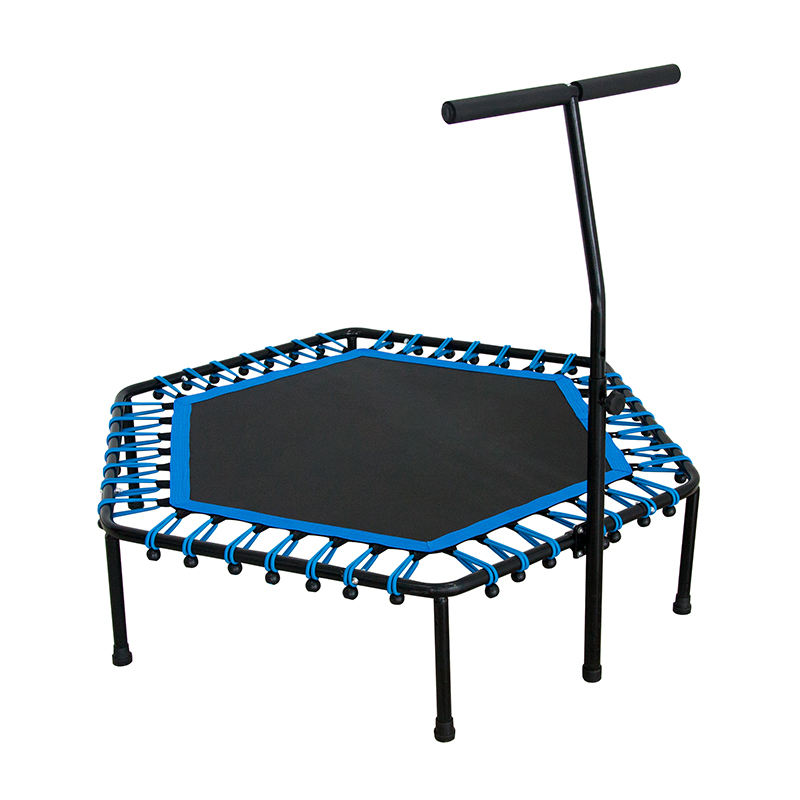 WTF039 Chinese Trampoline Manufacturer Commercial Portable Fitness Hexagonal Trampoline for Adults Jumping Sport Trampoline