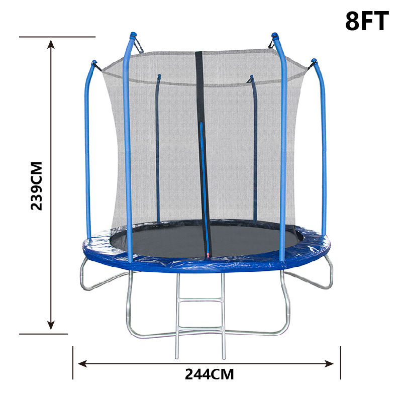WTC001 New Design Outdoor Spring Round Cama Elastica Trampoline with T Connector for Children