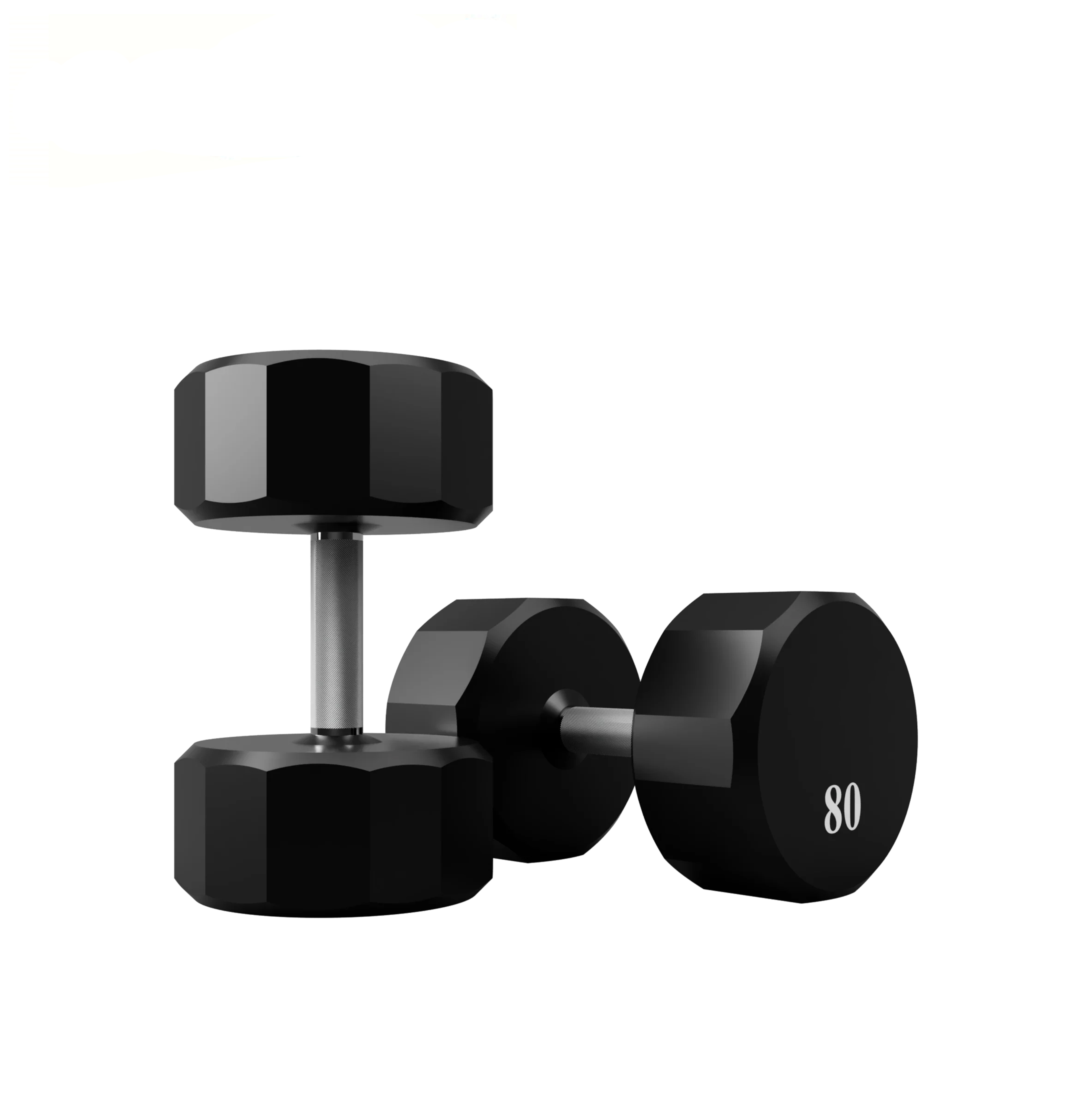 Wholesale Dumbbell Set 80lbs Gym Fitness Equipment Multi-lateral Dumbbell Strength Training