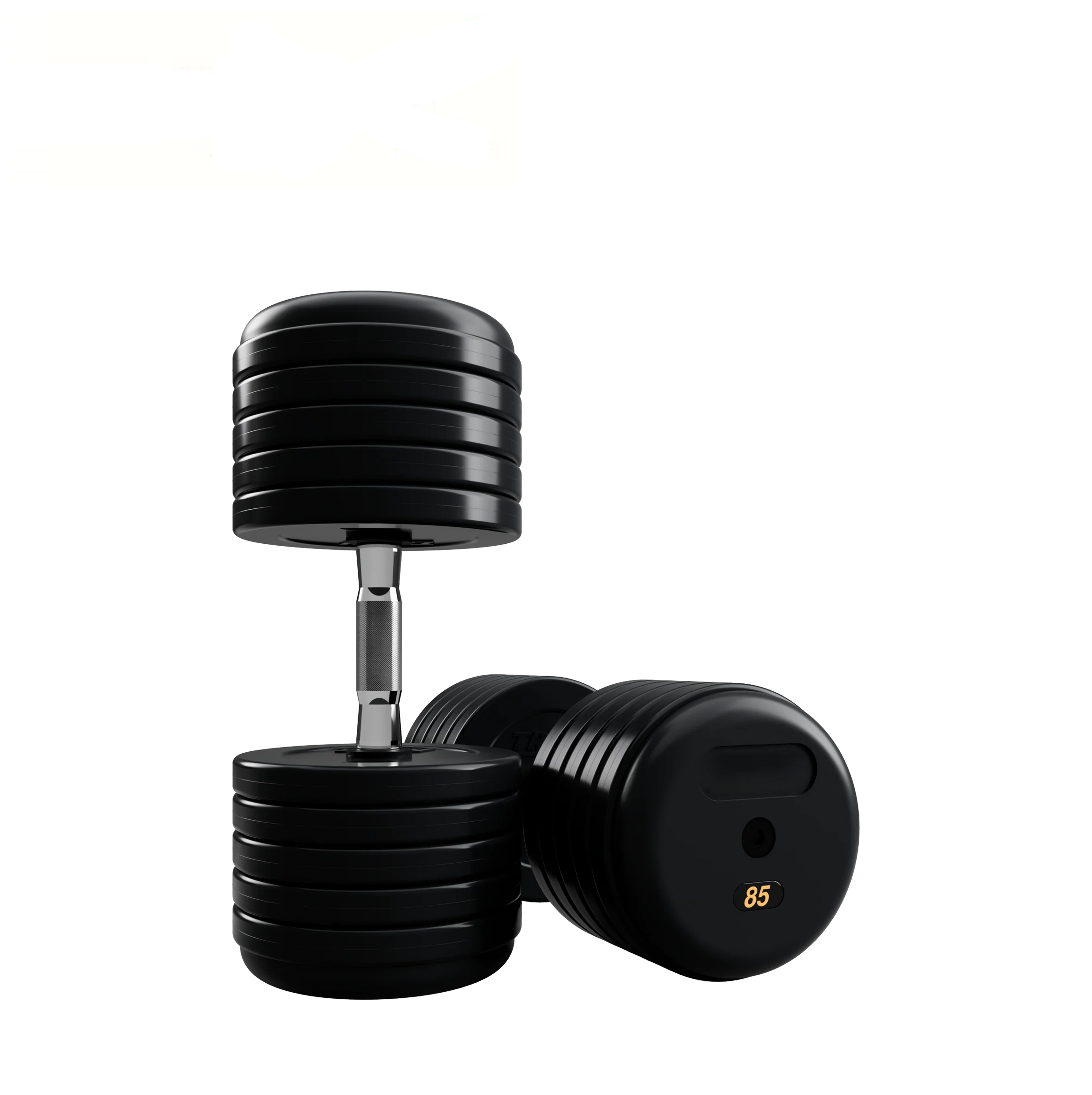 BRUFD-005 Pro Style Dumbbells - Rubber Encased