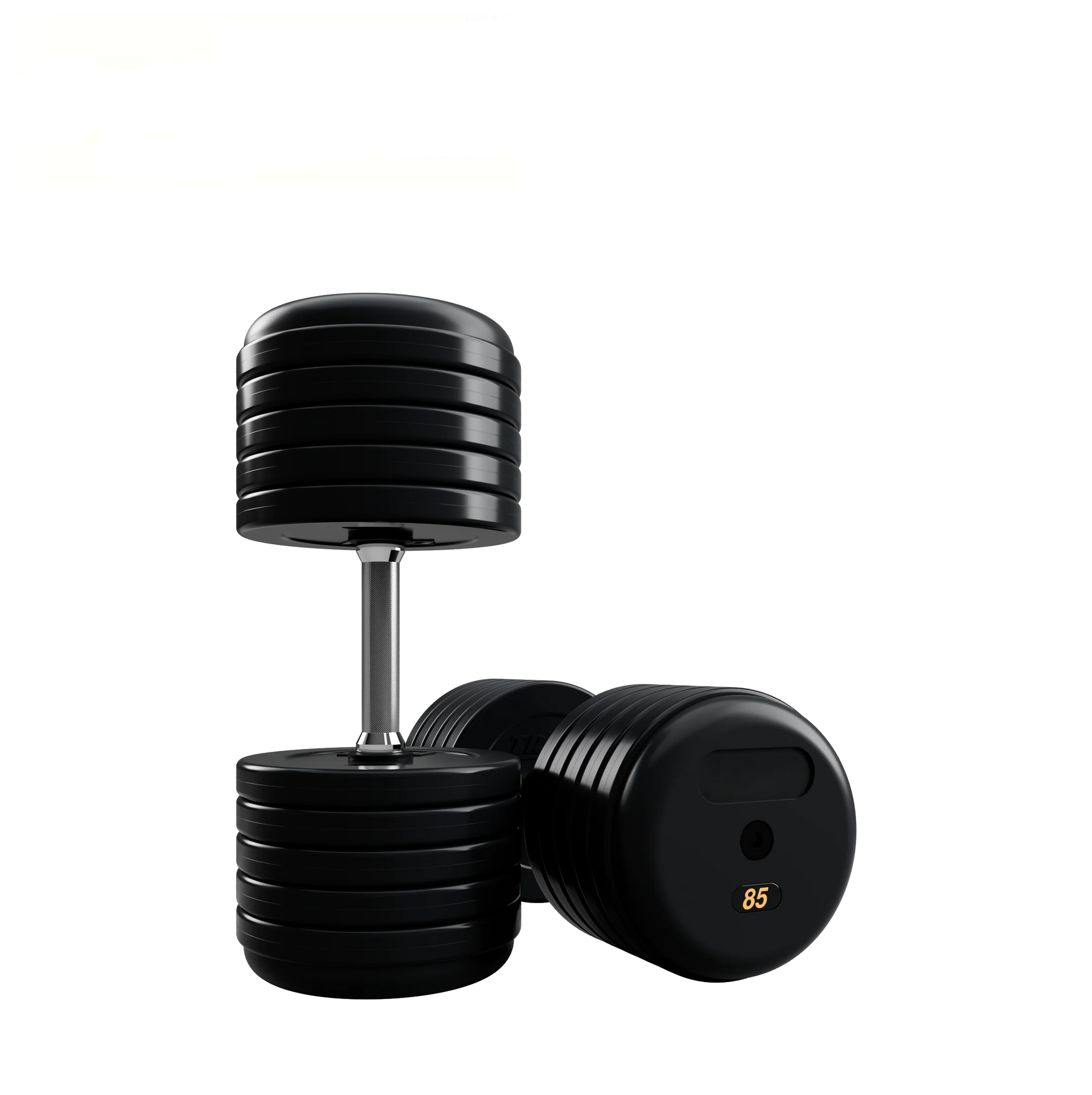 BRUFD-005 Pro Style Dumbbells - Rubber Encased