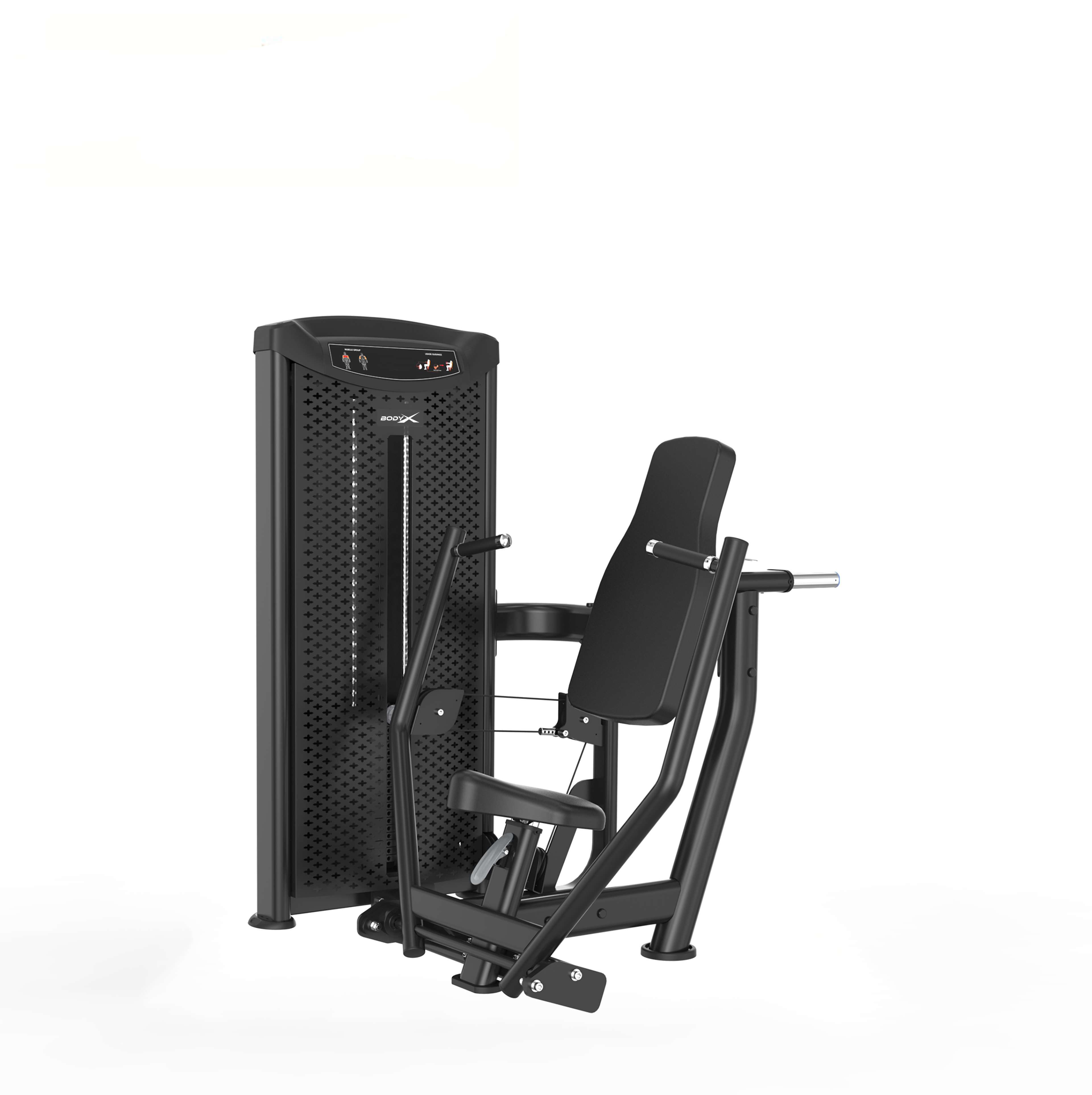 BAM6001 Factory Direct Sale Commercial Adjustable Gym Equipment Durable Seated Chest Press Machine