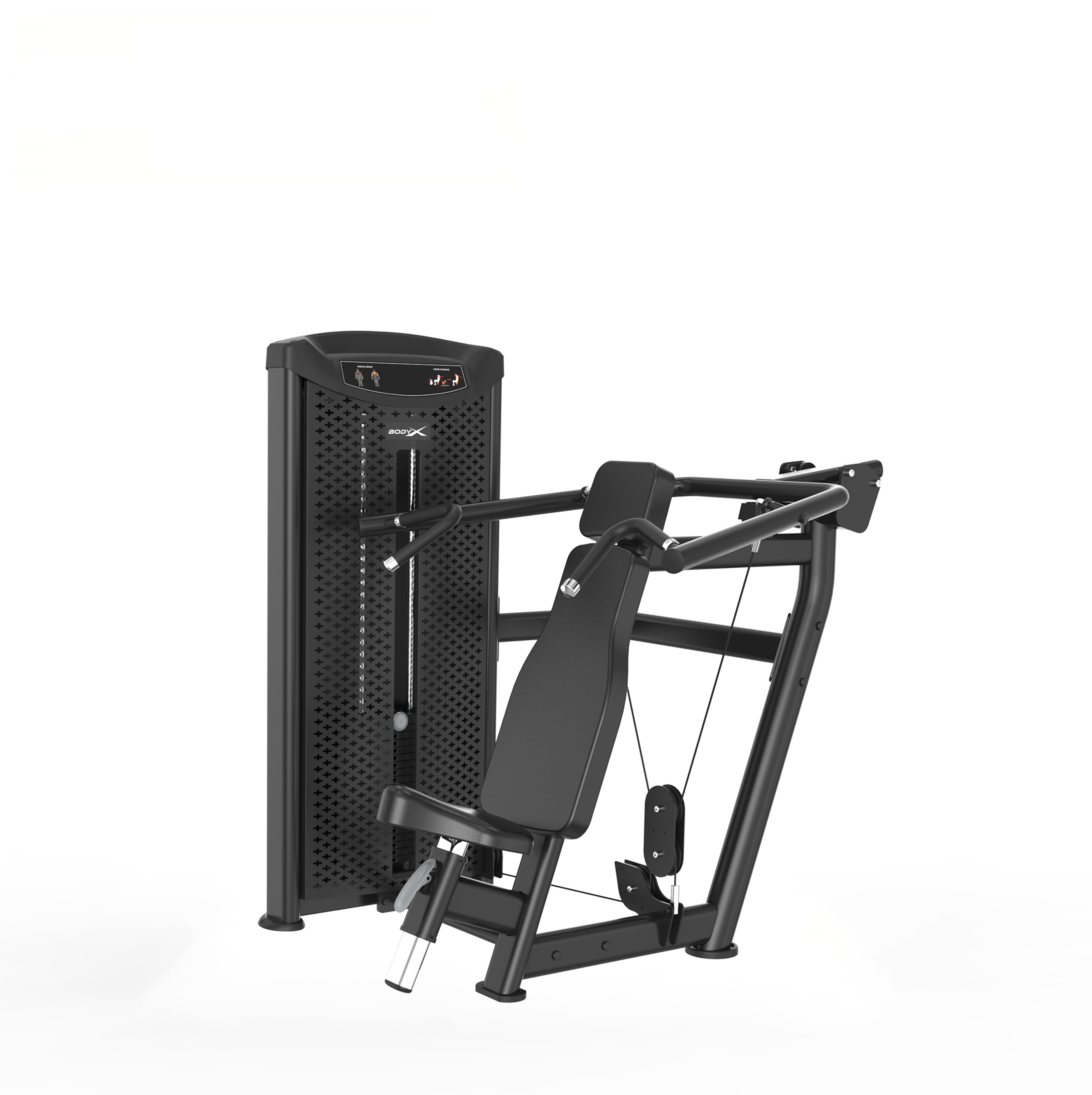 BAM6003 Factory Direct Sale Commercial Adjustable Gym Equipment Durable Seated Chest Press Machine