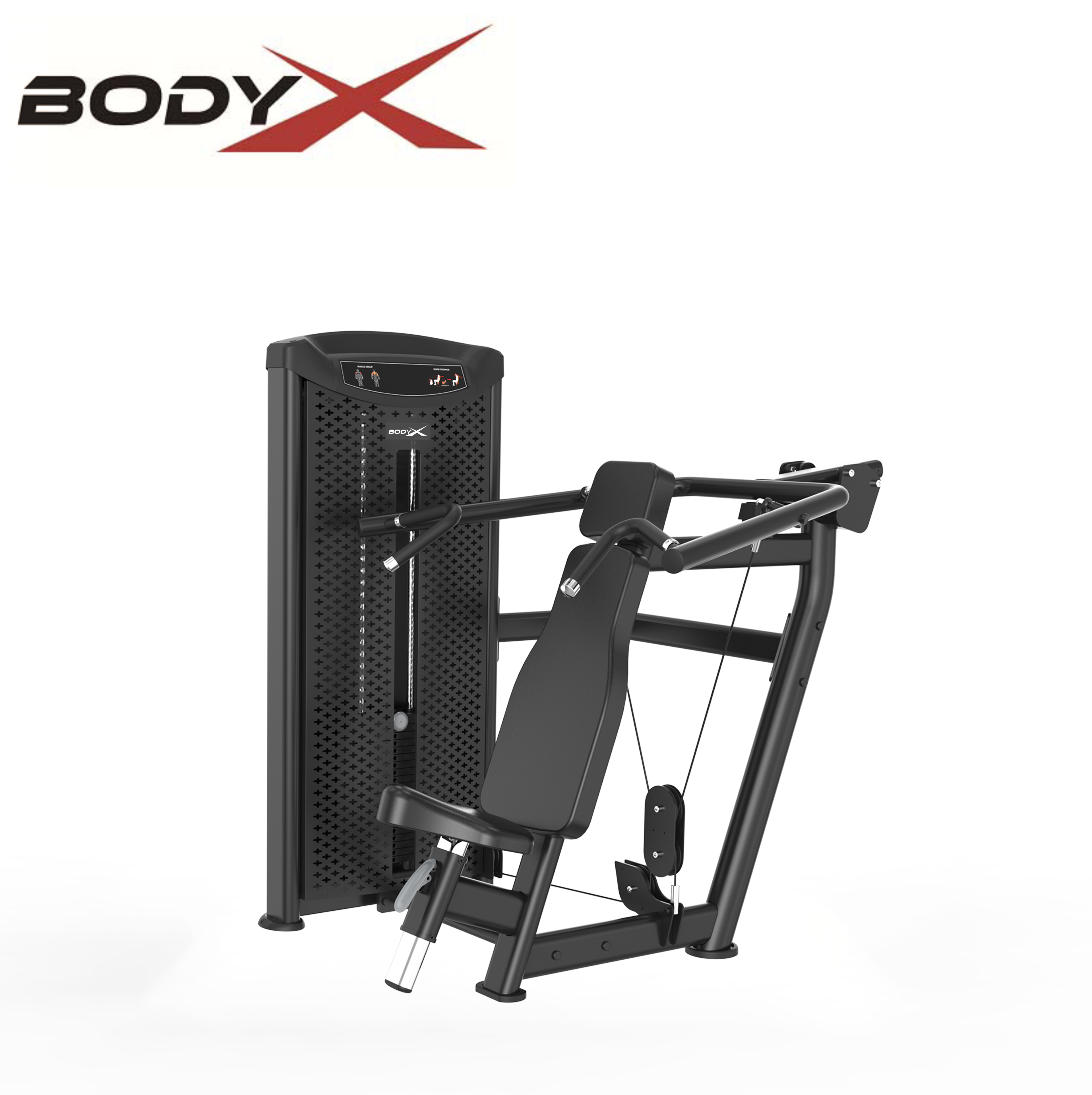 BAM6003 Factory Direct Sale Commercial Adjustable Gym Equipment Durable Seated Chest Press Machine
